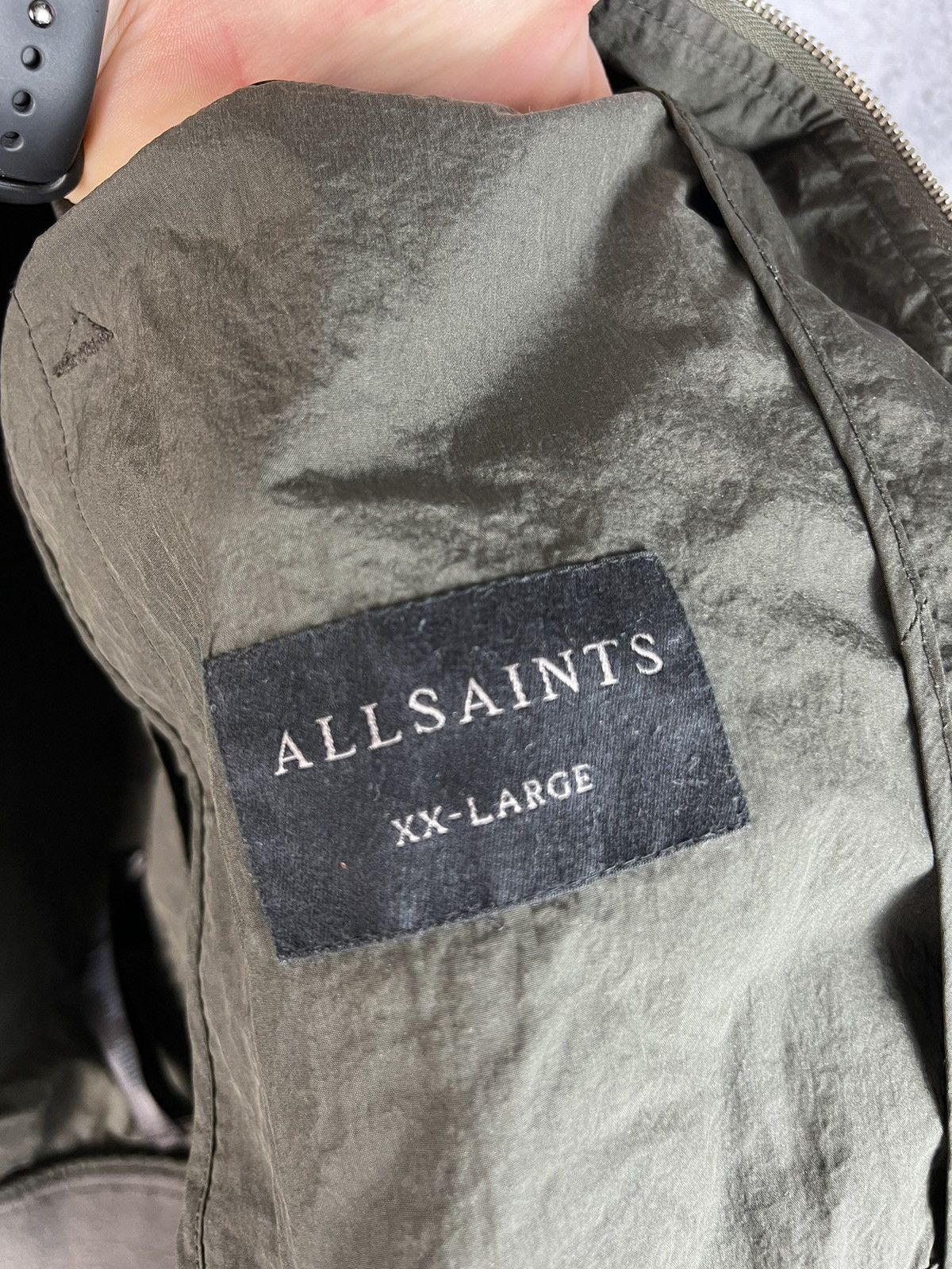 Allsaints Allsaints light jacket Bomber size XXL Size US XXL / EU 58 / 5 - 3 Thumbnail