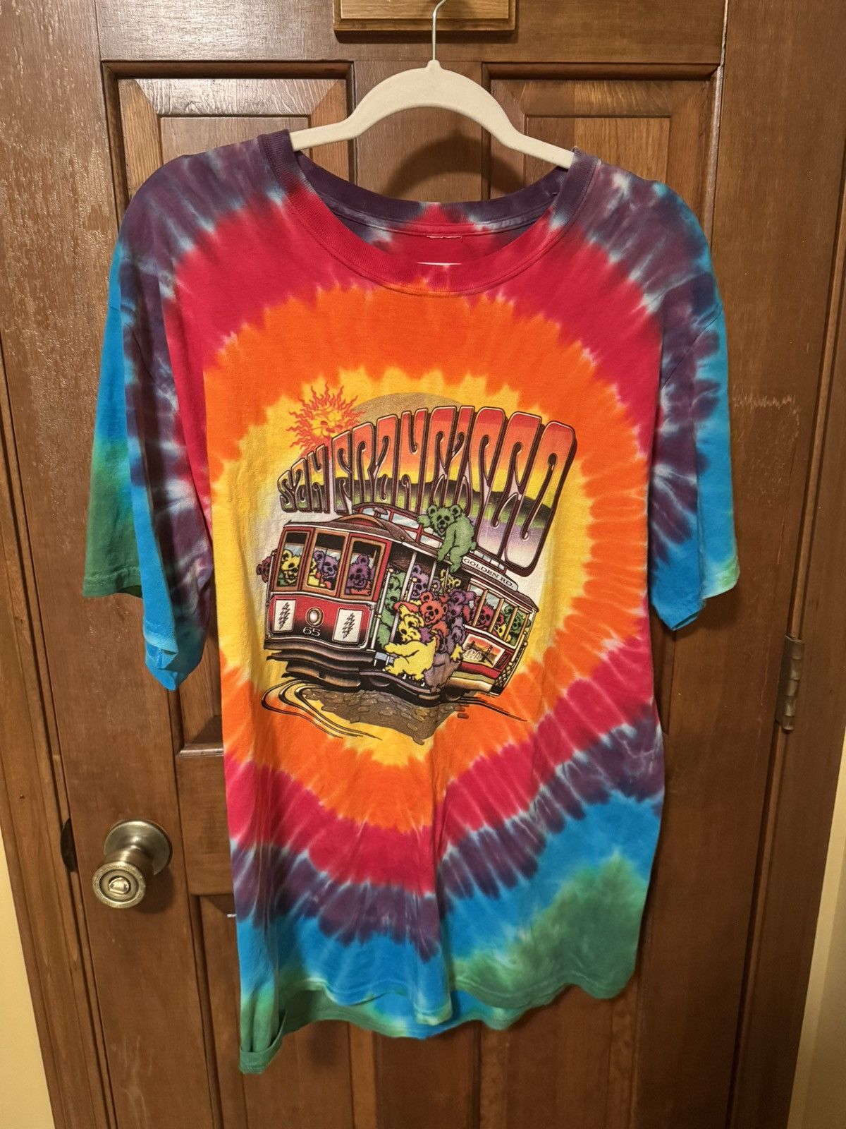 Grateful Dead Grateful Dead Tie Dye Coast to Coast Tee Size US XL / EU 56 / 4 - 1 Thumbnail