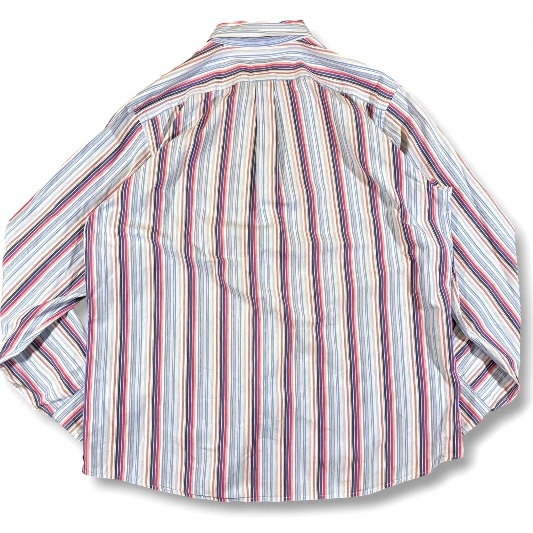 Gap GAP Shirt Mens L Long Sleeve Button-Up Striped Cotton Classic Fit Collar Button-Down Size US L / EU 52-54 / 3 - 3 Thumbnail