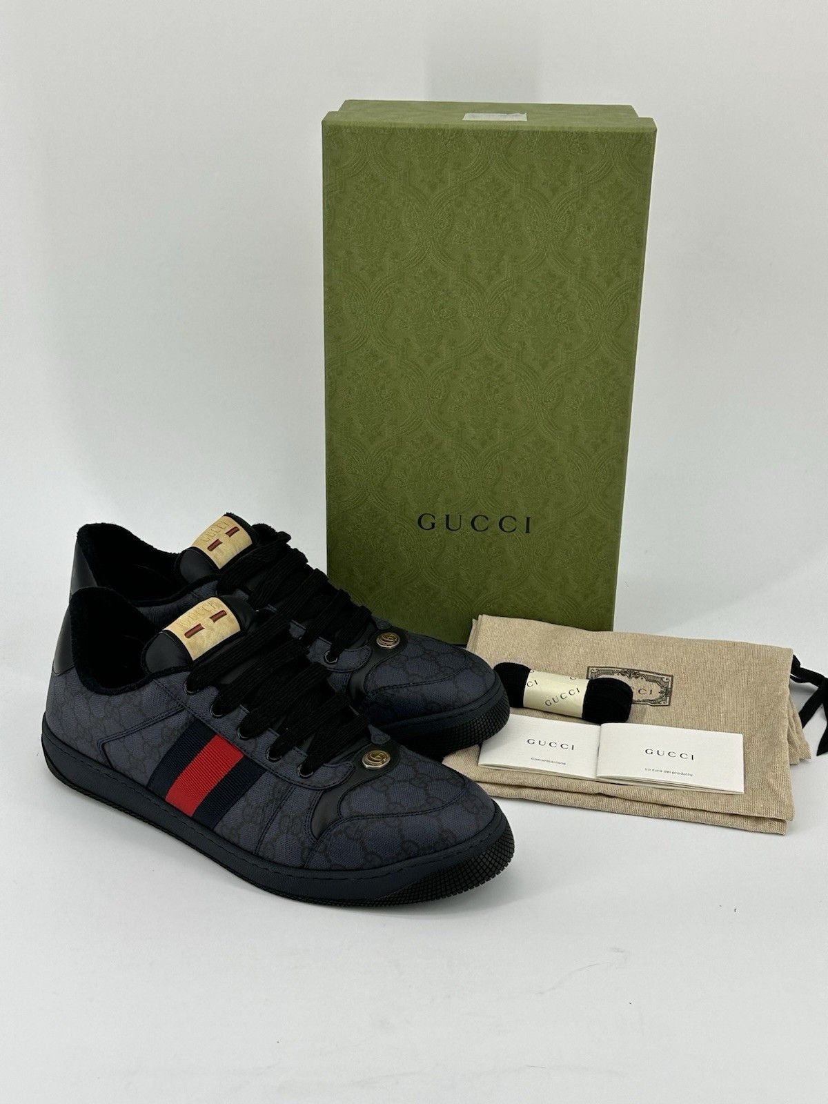 Gucci New Gucci Sneakers Size-UK-12,5 /US-13,5 / EU-46,5 Size US 13 / EU 46 - 2 Thumbnail
