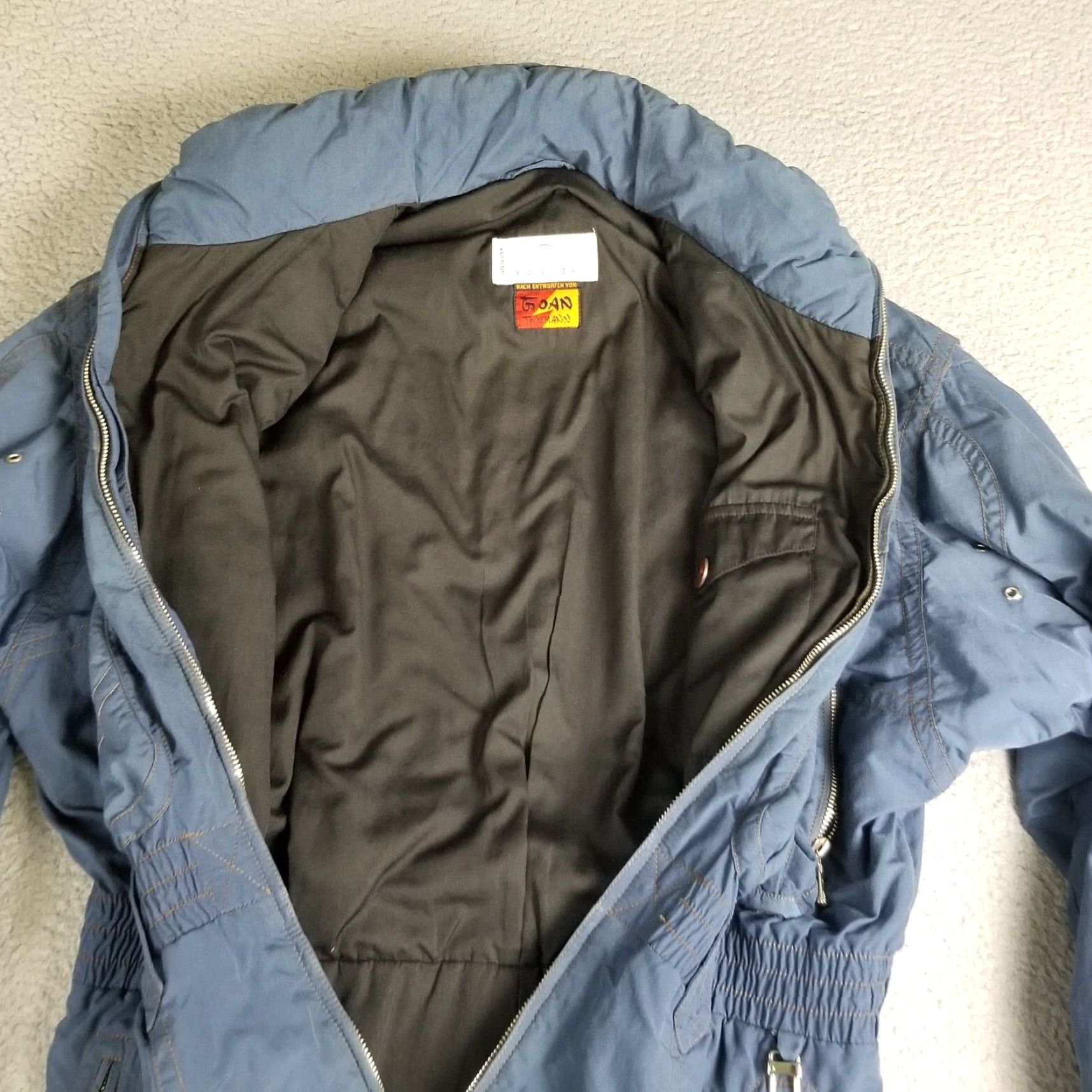 Bogner VINTAGE Bogner Ski Jacket Western Embroidered Parka Coat Large L Blue Men Jacket 90s Western Theme Mens Size US L / EU 52-54 / 3 - 7 Thumbnail