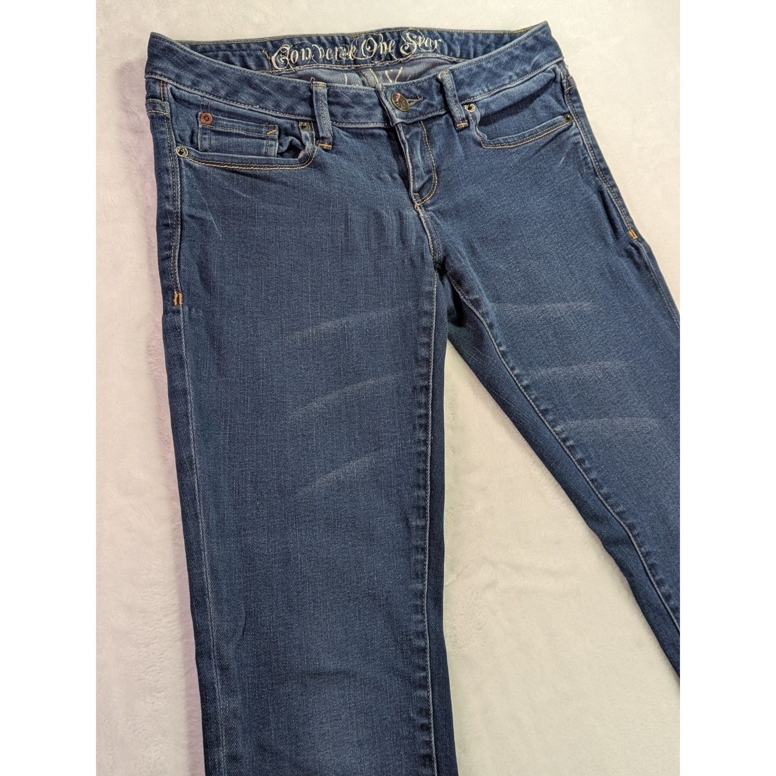 Converse Y2K 2009 Converse Sheridan Low Rise Skinny Jeans 6 Size 28" / US 6 / IT 42 - 3 Thumbnail