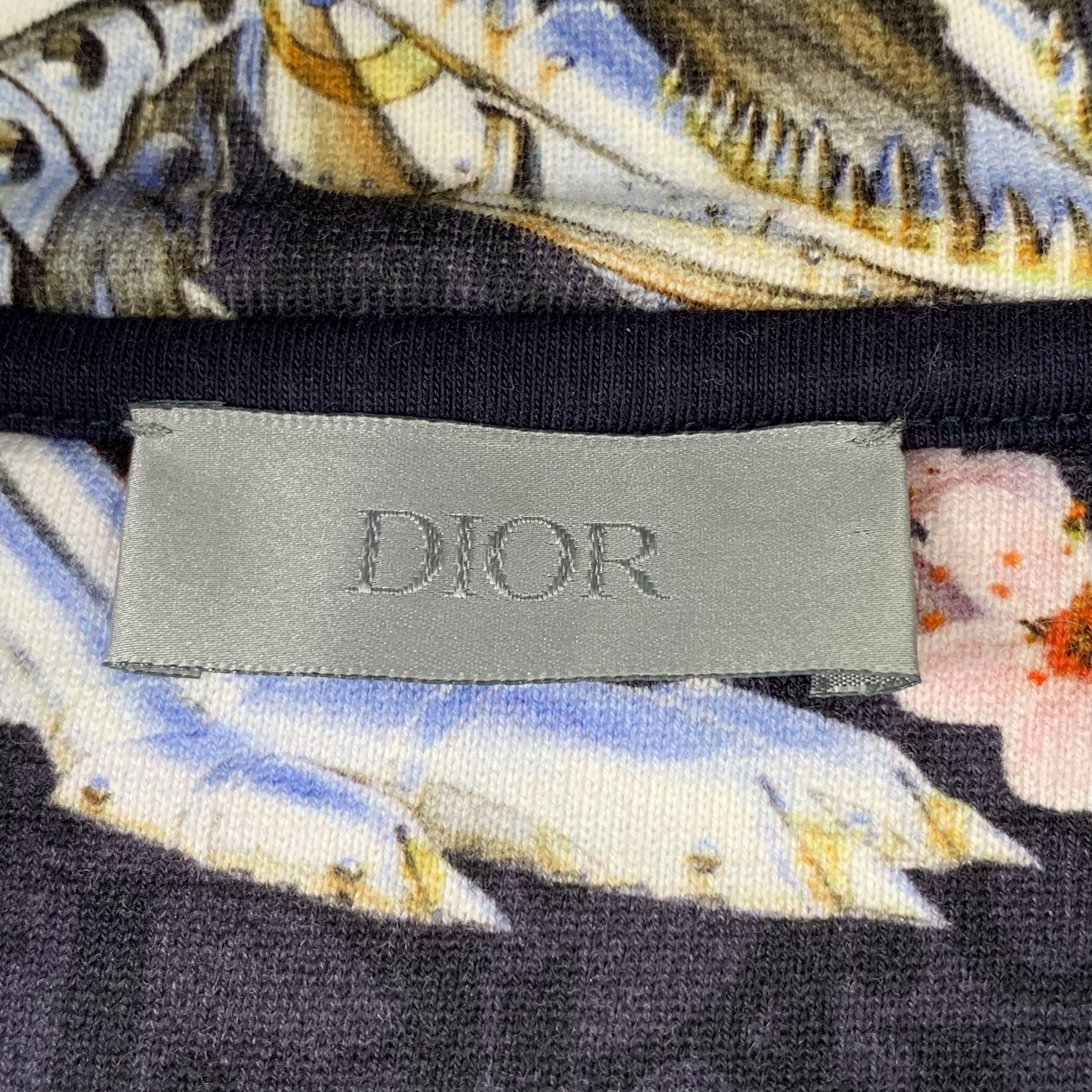 Dior Dior Hoodie – Multicolor Floral Cotton Drawstring (Size M) Size M / US 6-8 / IT 42-44 - 2 Thumbnail