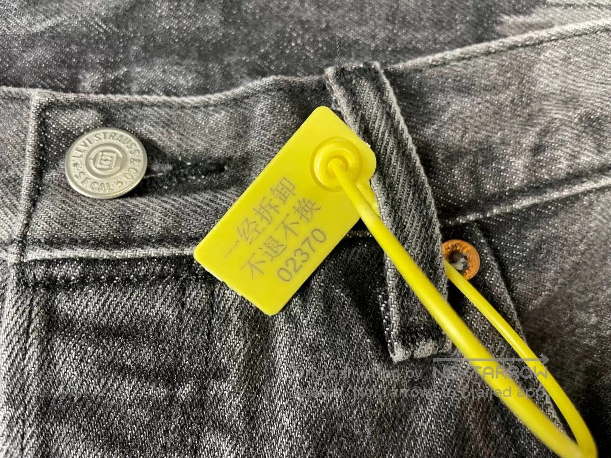 Levi's Levi's x CLOT 501 Black Distressed Jeans. Size US 30 / EU 46 - 6 Thumbnail