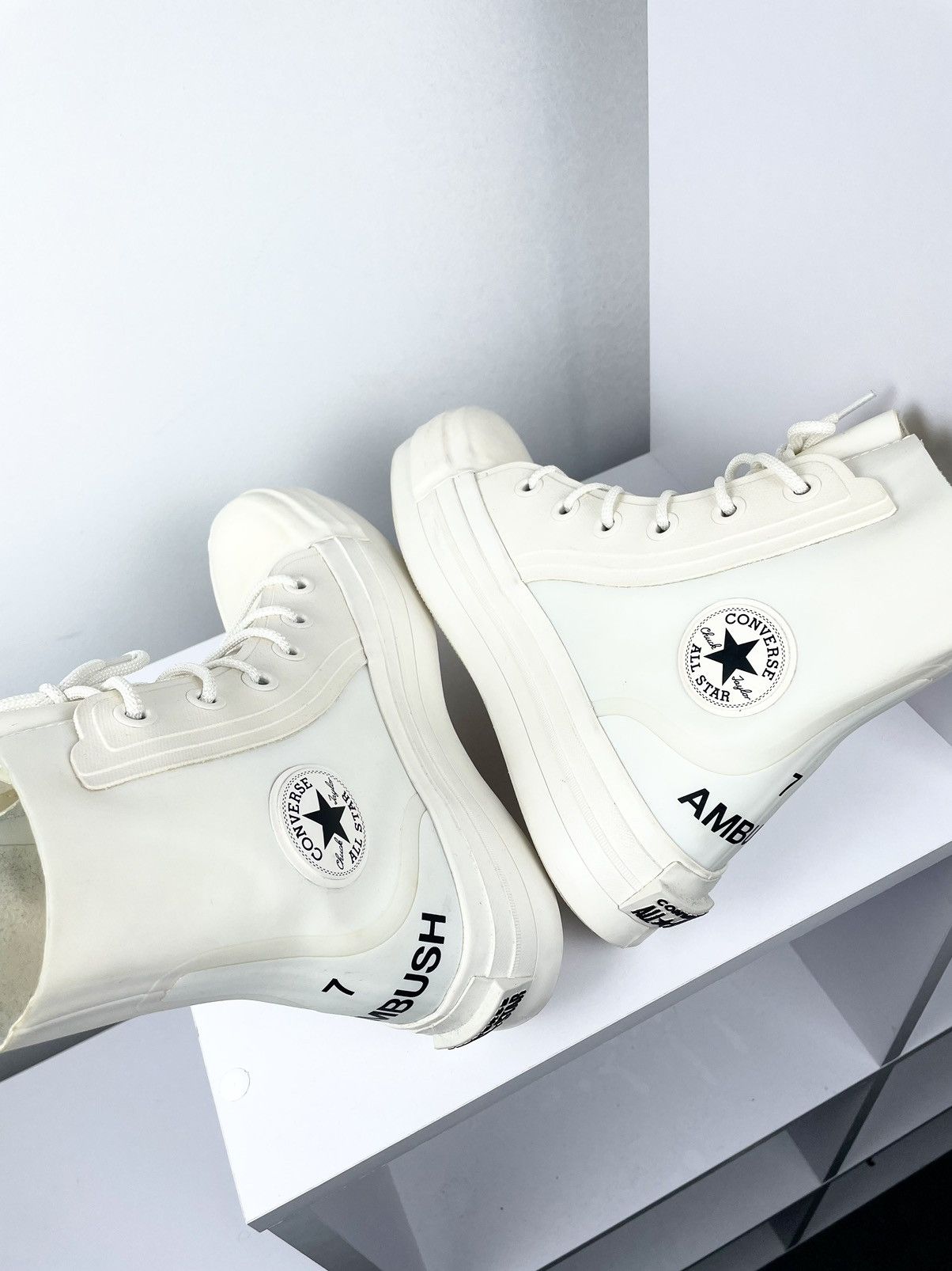 Ambush Design × Converse Converse x Ambush Chuck 70 Hi Bunny Boot Alyx White Shoes Size US 7 / EU 40 - 8 Thumbnail