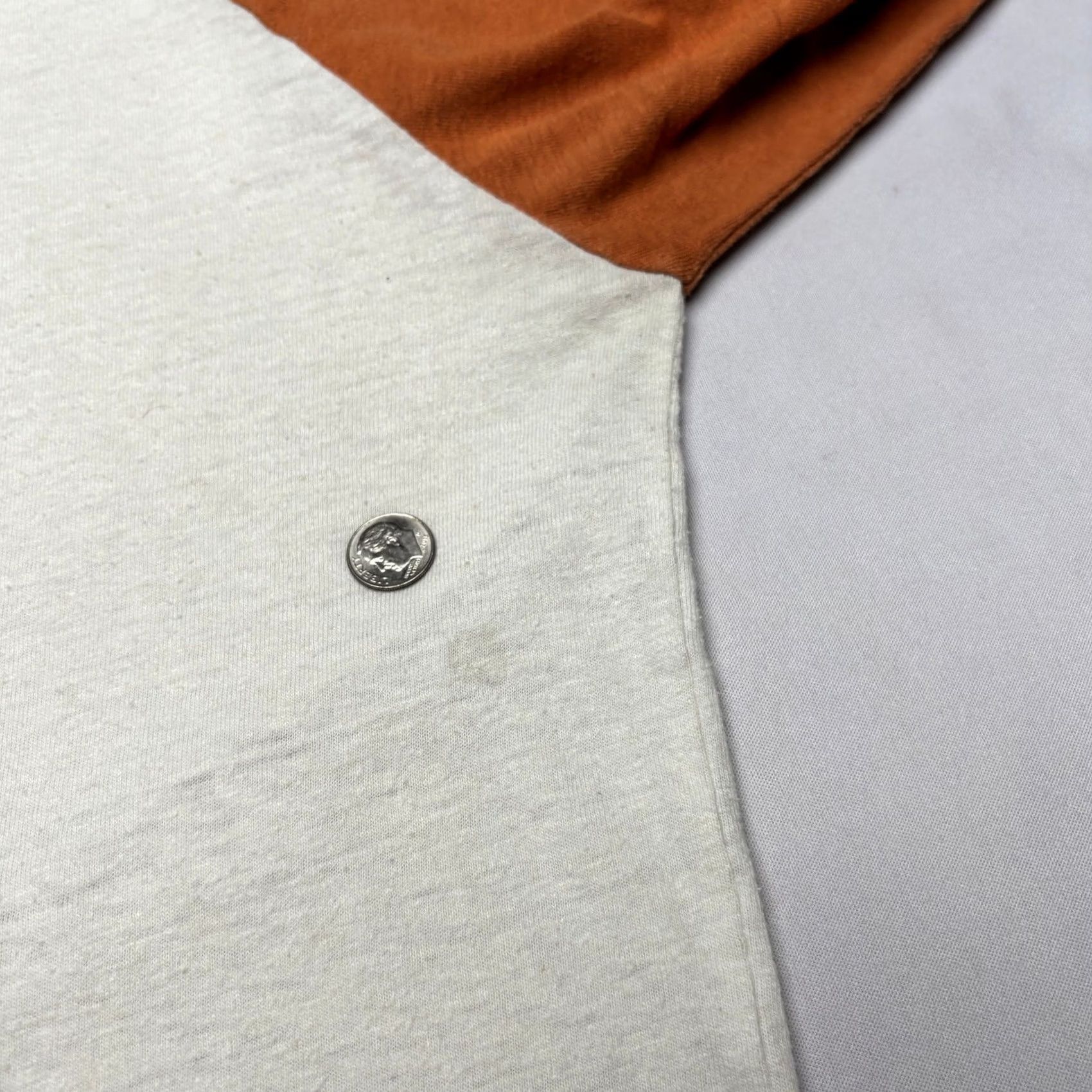 Jungmaven Jungmaven Hemp Organic Cotton Baseball Tee Shirt Small Retro Orange Size US S / EU 44-46 / 1 - 7 Thumbnail