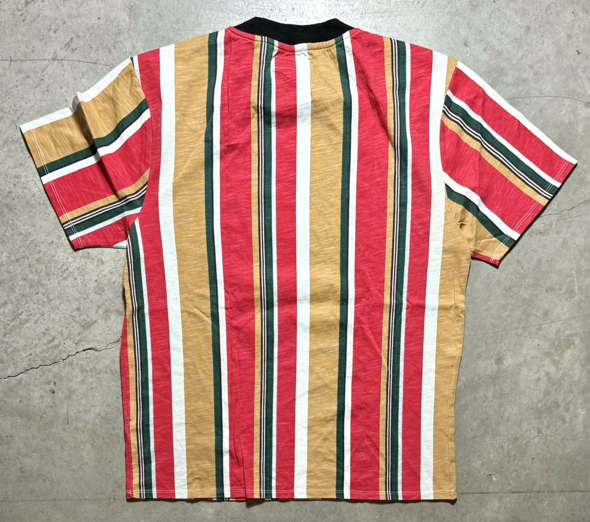 Guess × Vintage Guess Jeans Los Angeles David Sayer Striped Shirt sz L Size US L / EU 52-54 / 3 - 7 Thumbnail