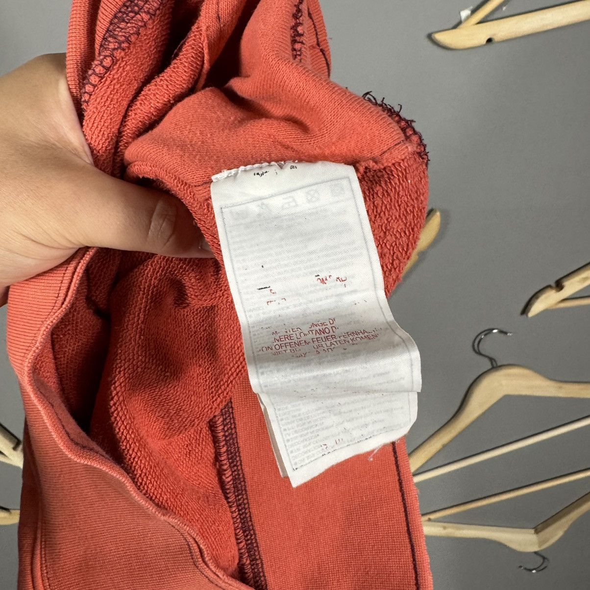Nike × Vintage Nike Y2K Sportswear Red Hoodie Size US M / EU 48-50 / 2 - 9 Thumbnail