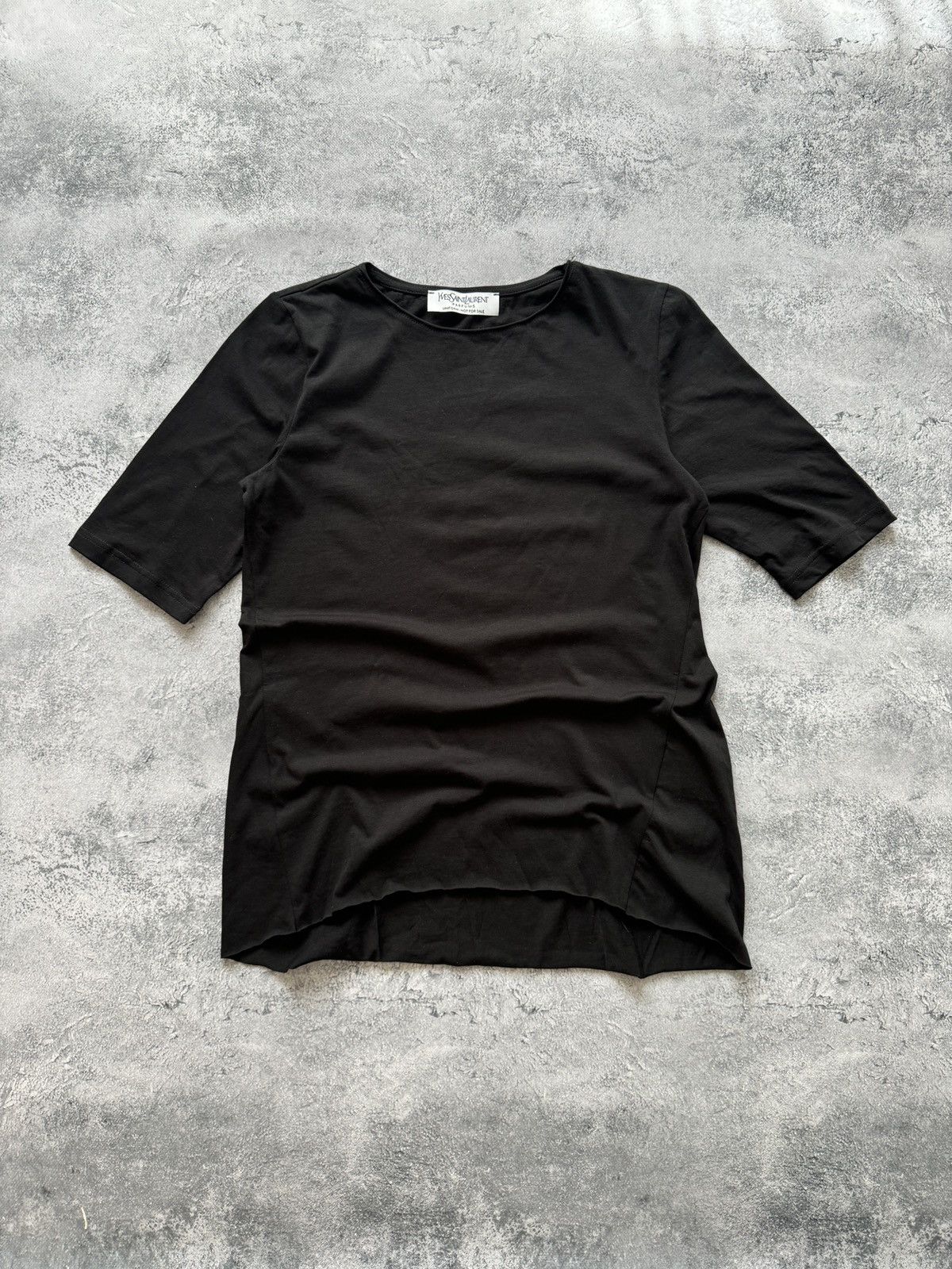 Yves Saint Laurent Yves Saint Laurent Uniform cropped T-Shirt size S Size S / US 4 / IT 40 - 4 Thumbnail