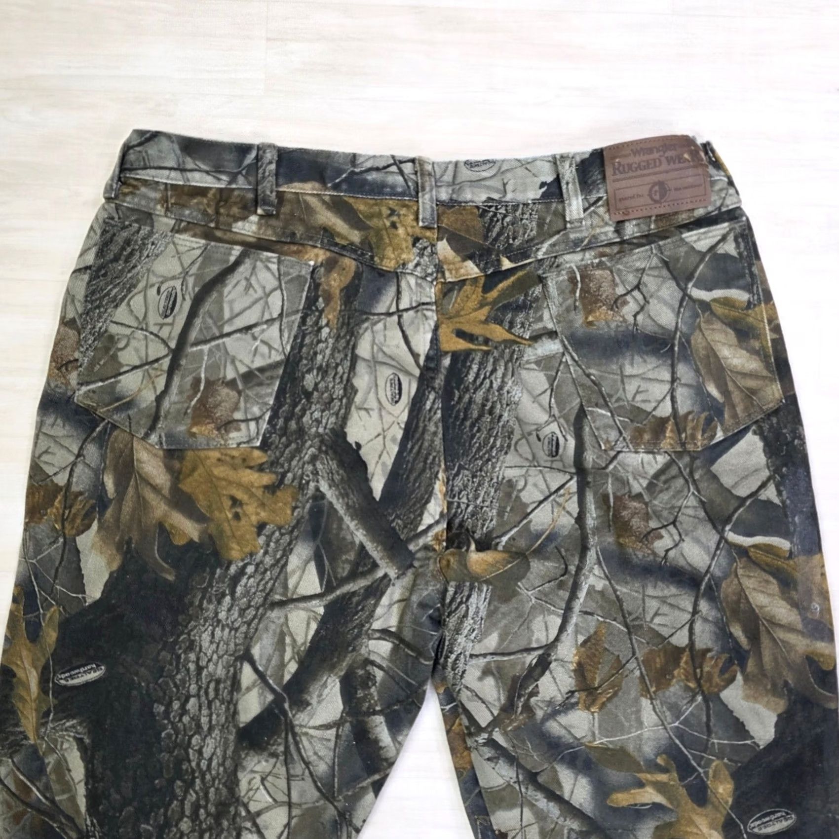 Wrangler Wrangler Pants Mens 36 Green Rugged Wear Real Tree Camo Men Outdoor Hunting Size Size US 36 / EU 52 - 5 Thumbnail