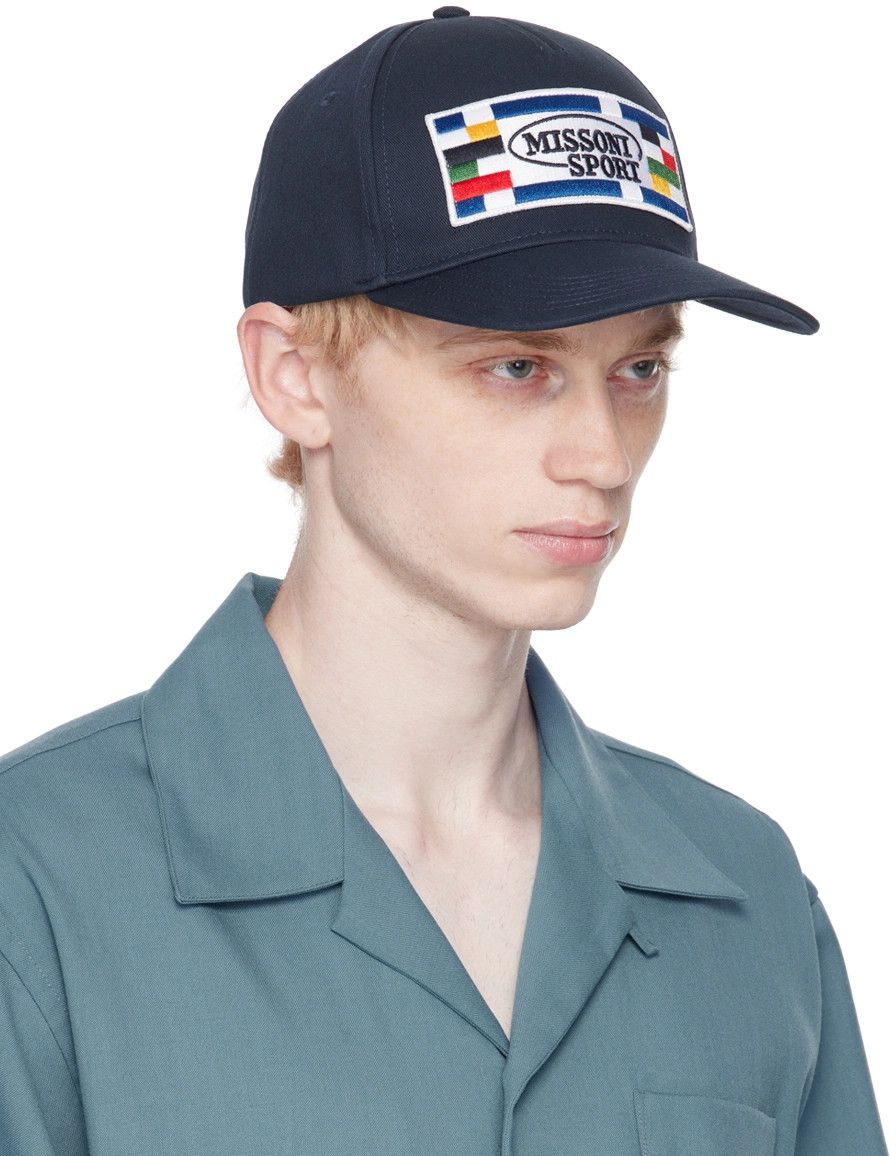 Missoni o1y0225 Size : OS / Logo Cap / Hat in Midnight Blue Size ONE SIZE - 2 Thumbnail