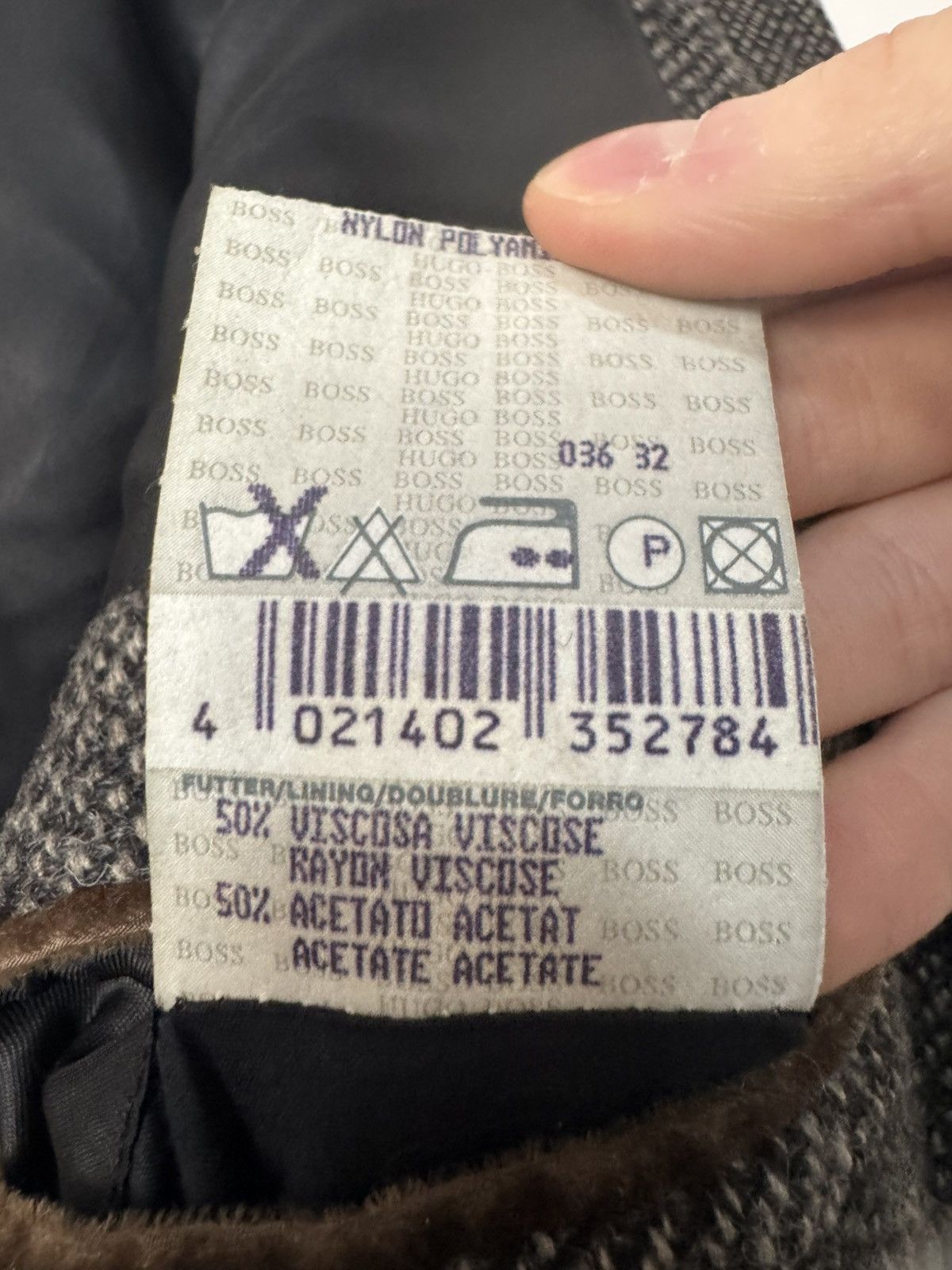 Hugo Boss Hugo Boss Cashmere Wool Double Breasted Coat Size US L / EU 52-54 / 3 - 10 Thumbnail