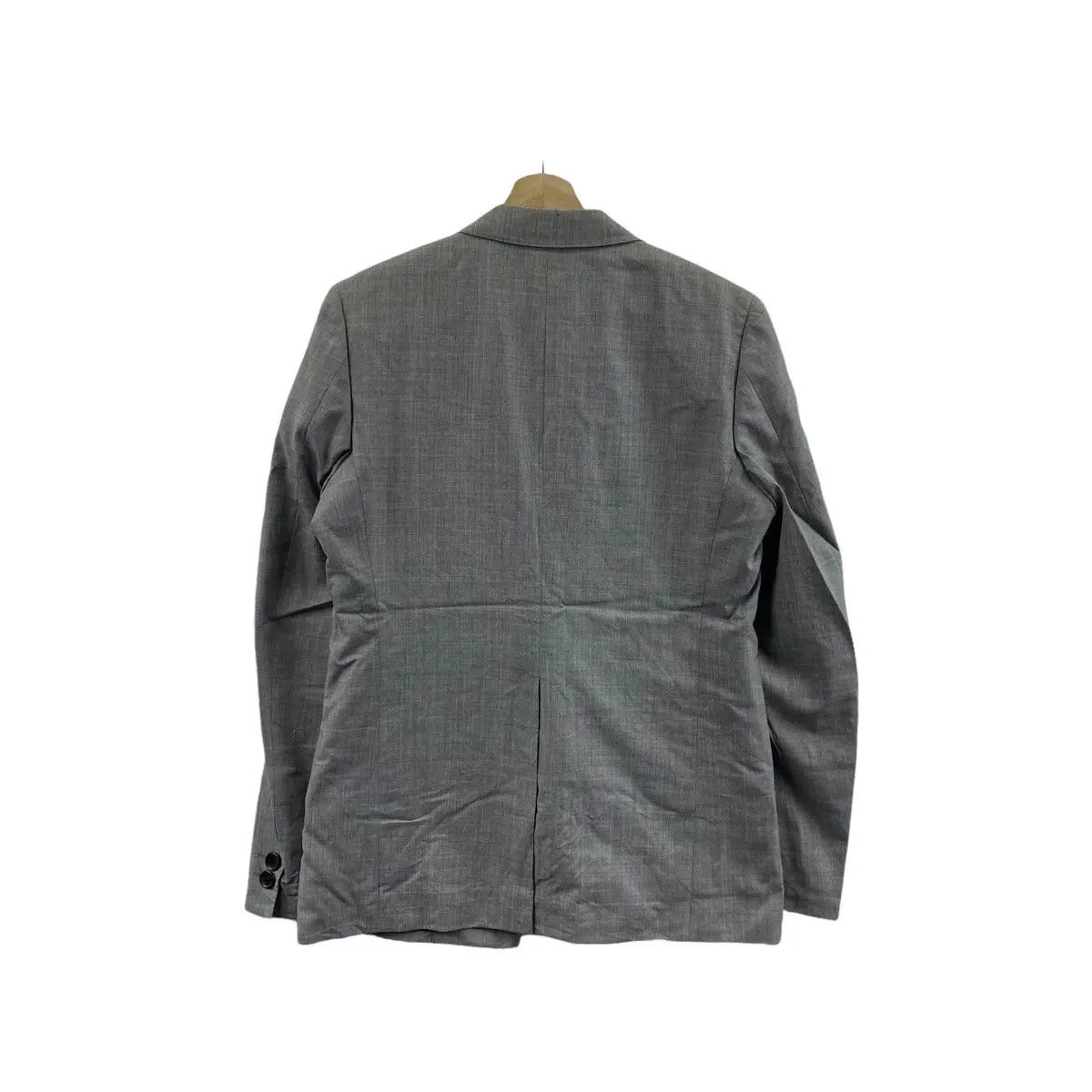 Boycott Vtg BOYCOTT JAPAN Designer 1 Button Grey Blazer Sport Coat Size M / US 6-8 / IT 42-44 - 2 Thumbnail