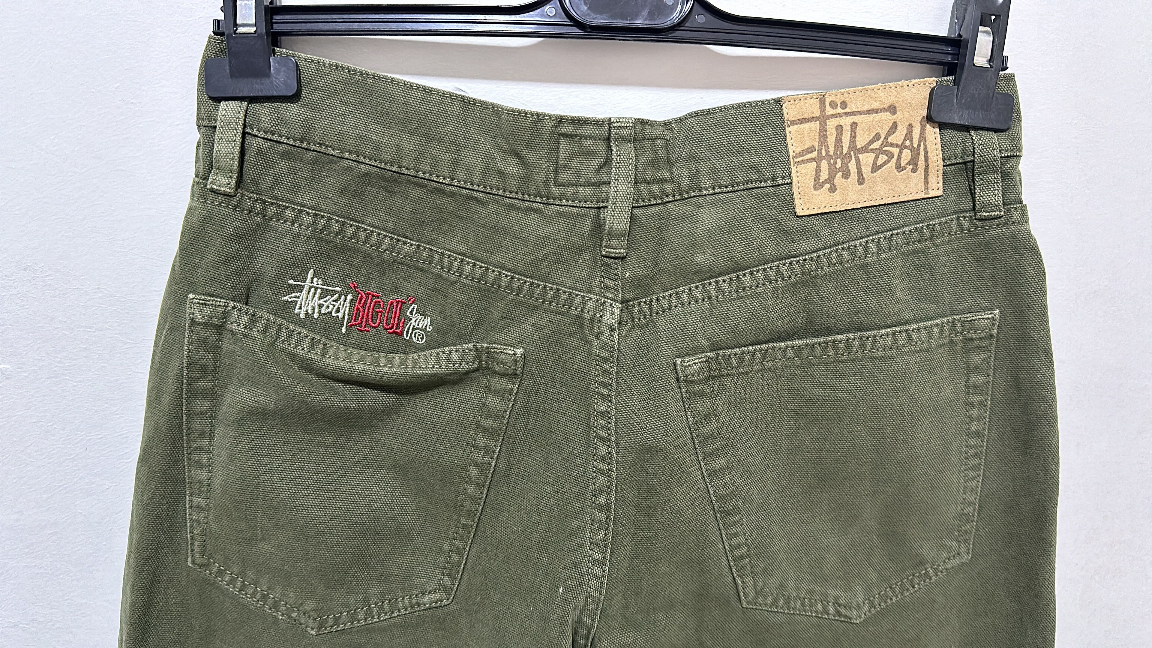 Stussy Stussy Big Ol Jean Olive Drab Size 28 Size US 28 / EU 44 - 5 Thumbnail