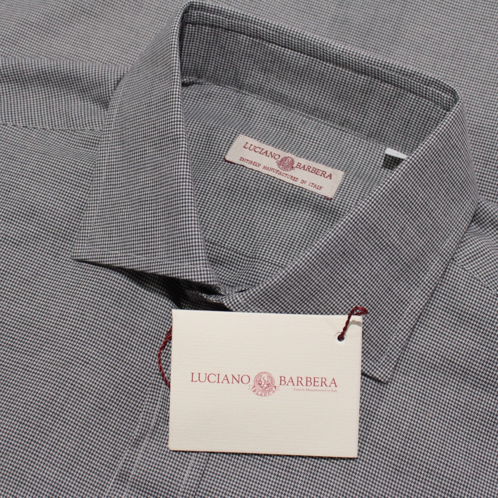 Luciano Barbera Luciano Barbera New with tags Shirt Size L US In Gray Size US L / EU 52-54 / 3 - 1 Thumbnail