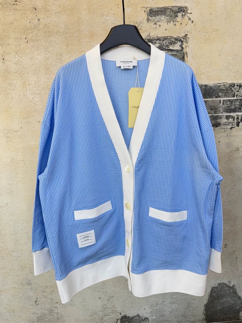 Thom Browne Thom Browne Color-matched cardigan Size US XS / EU 42 / 0 - 1 Thumbnail