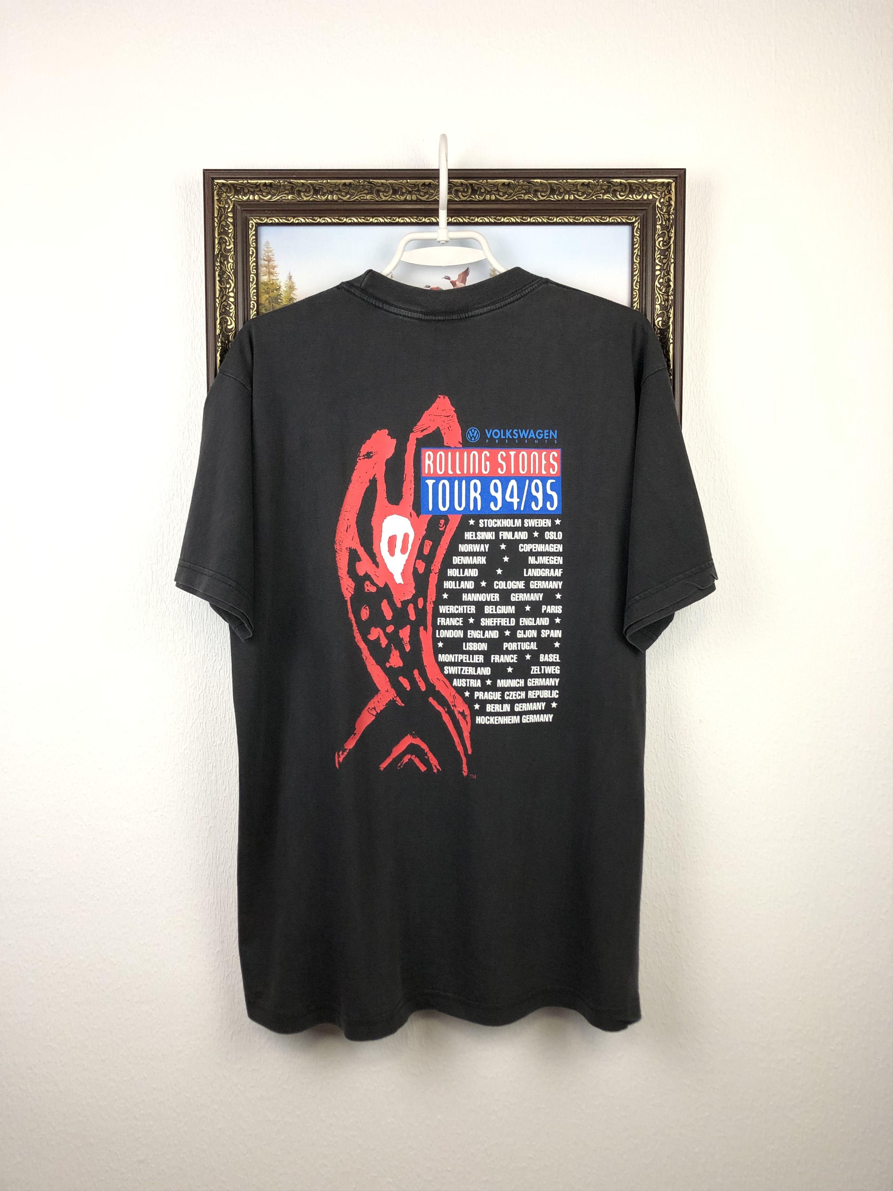 Band Tees Vintage Brockum Rolling Stones Voodoo Lounge Tour Shirt Tee Size US L / EU 52-54 / 3 - 10 Thumbnail
