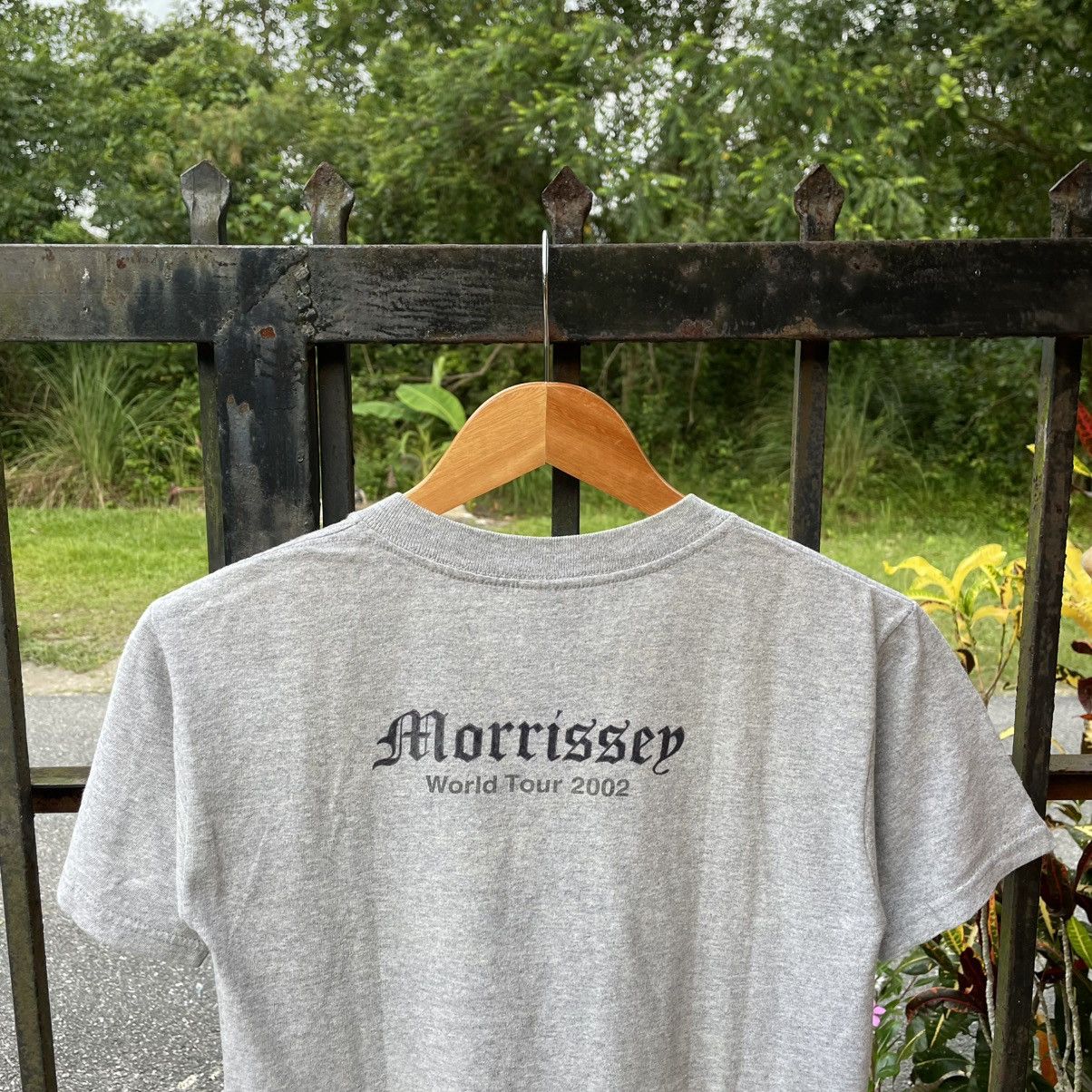 Morrissey 🔥Vintage 2002 Morrissey Britpop Icon World Tour Promo Tee Size US XS / EU 42 / 0 - 3 Thumbnail