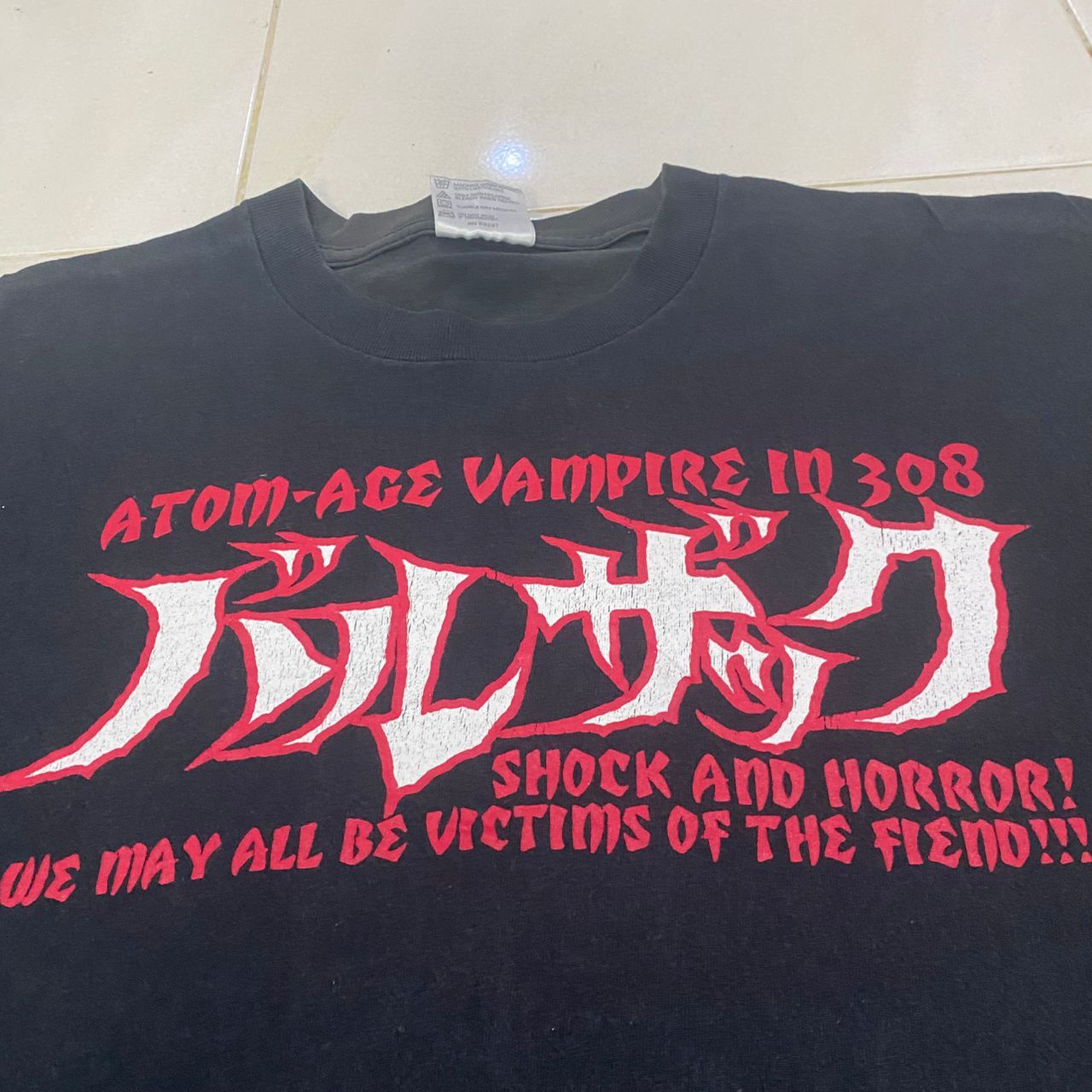 Vintage Vintage 90s Balzac Atom Age Vampires In 308 Band Punk Size US L / EU 52-54 / 3 - 9 Thumbnail