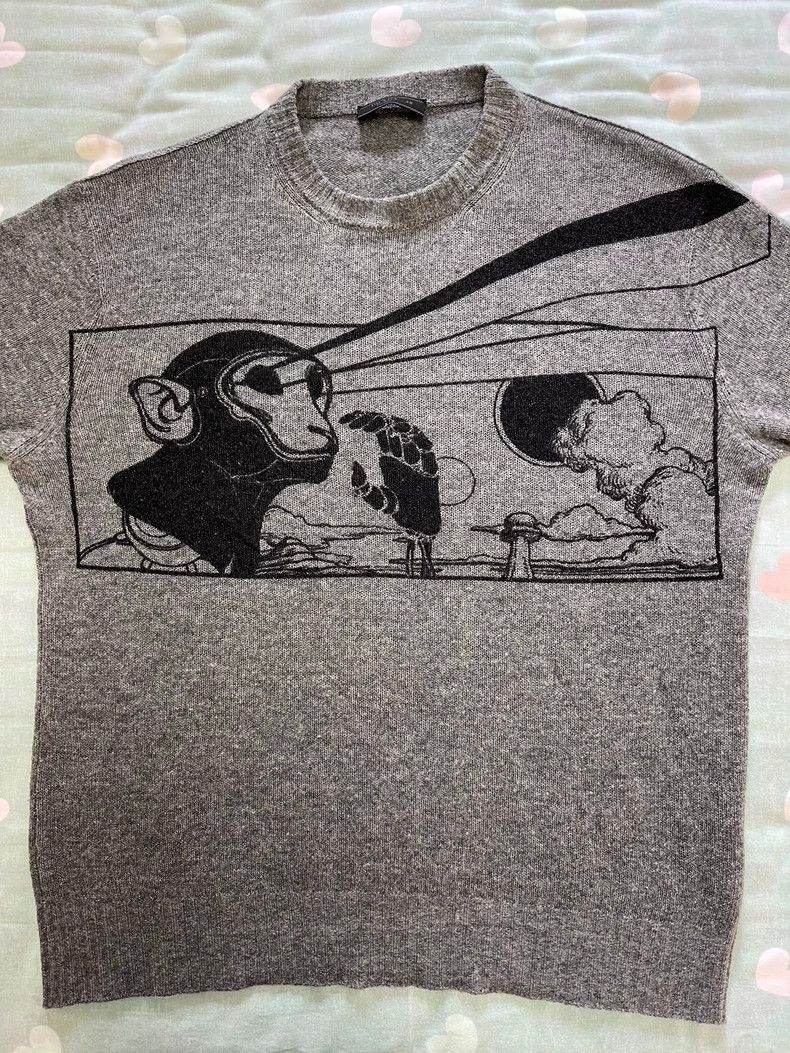 Prada Prada Monkey Show Sweater 2501-Nextarrow Size US M / EU 48-50 / 2 - 1 Thumbnail