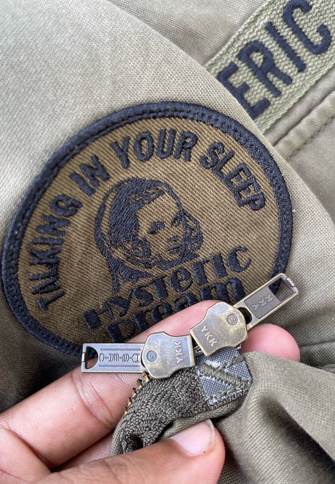 Hysteric Glamour 🔥 Hysteric Glamour "Talking In Your Sleep" Military Jacket Size US S / EU 44-46 / 1 - 22 Thumbnail
