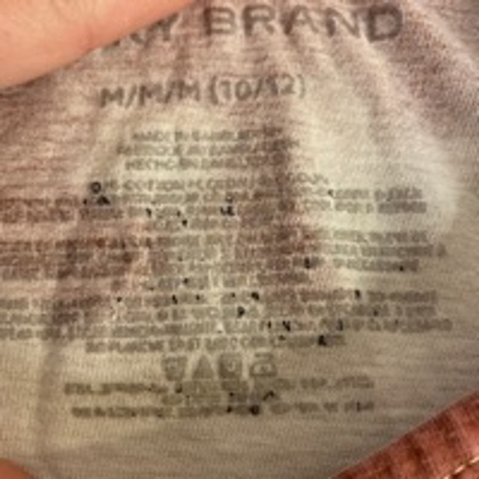 Lucky Brand Boho Grunge Tie-Dye Short Sleeve T-Shirt Lucky Brand Medium Size M / US 6-8 / IT 42-44 - 5 Thumbnail