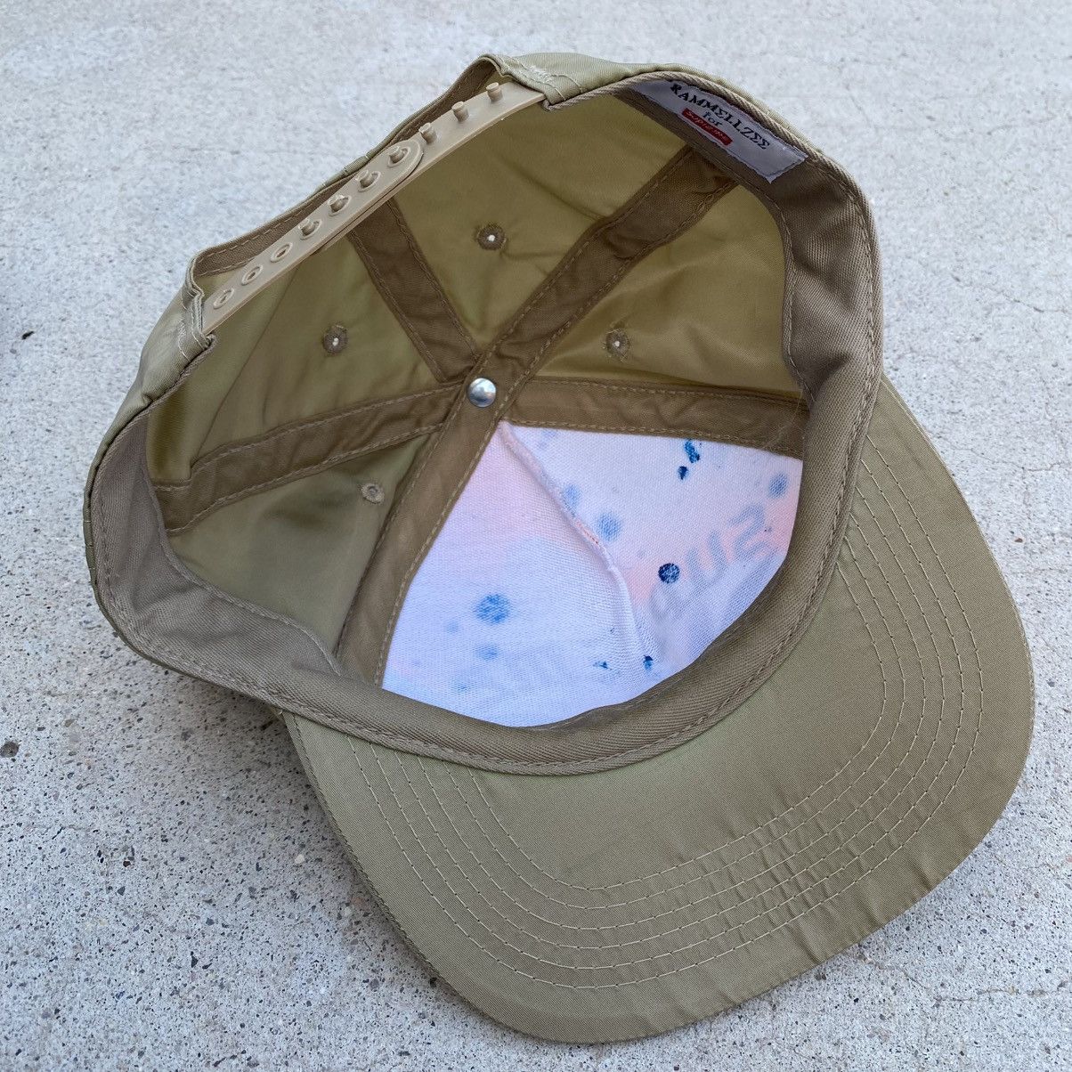 Supreme Vintage Supreme Rammellzee Satin Hat Beige Tan Snapback 2005 Size ONE SIZE - 7 Thumbnail