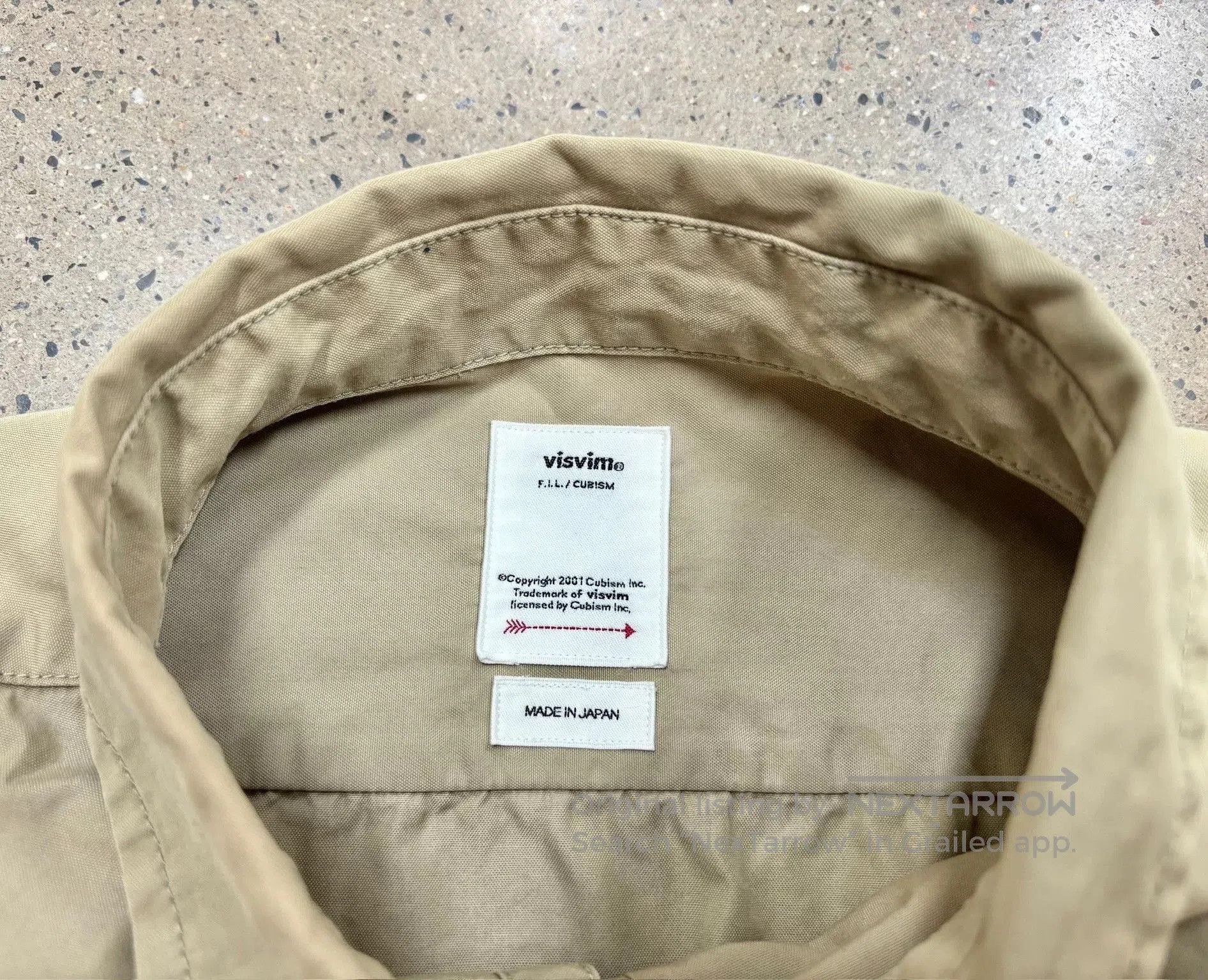 Visvim Visvim Usm Albacore Shirt Beige. Size US L / EU 52-54 / 3 - 8 Thumbnail