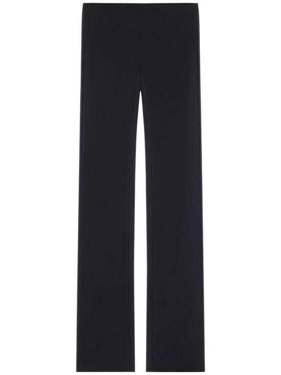 Courreges COURREGES Women Straight Pants 424CPA276PL0159 9999 Black Size 26" / US 2 / IT 38 - 1 Thumbnail