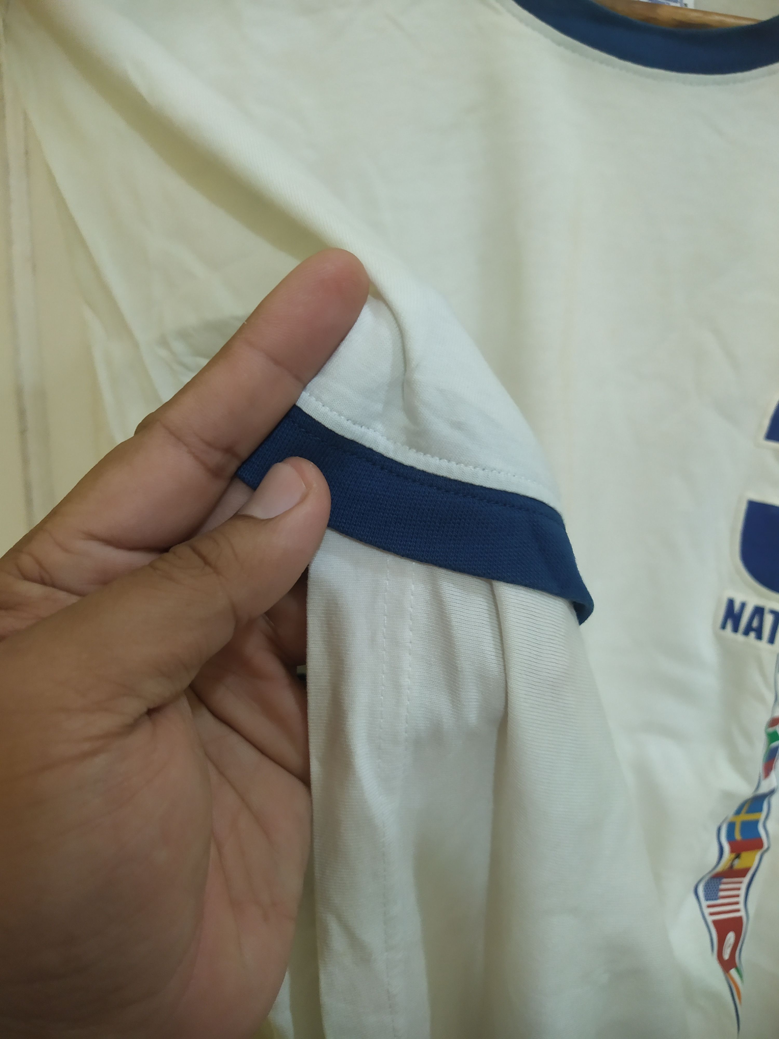 Vintage Fifa world cup South Africa 2010 official Ringer shirt Size US L / EU 52-54 / 3 - 5 Thumbnail