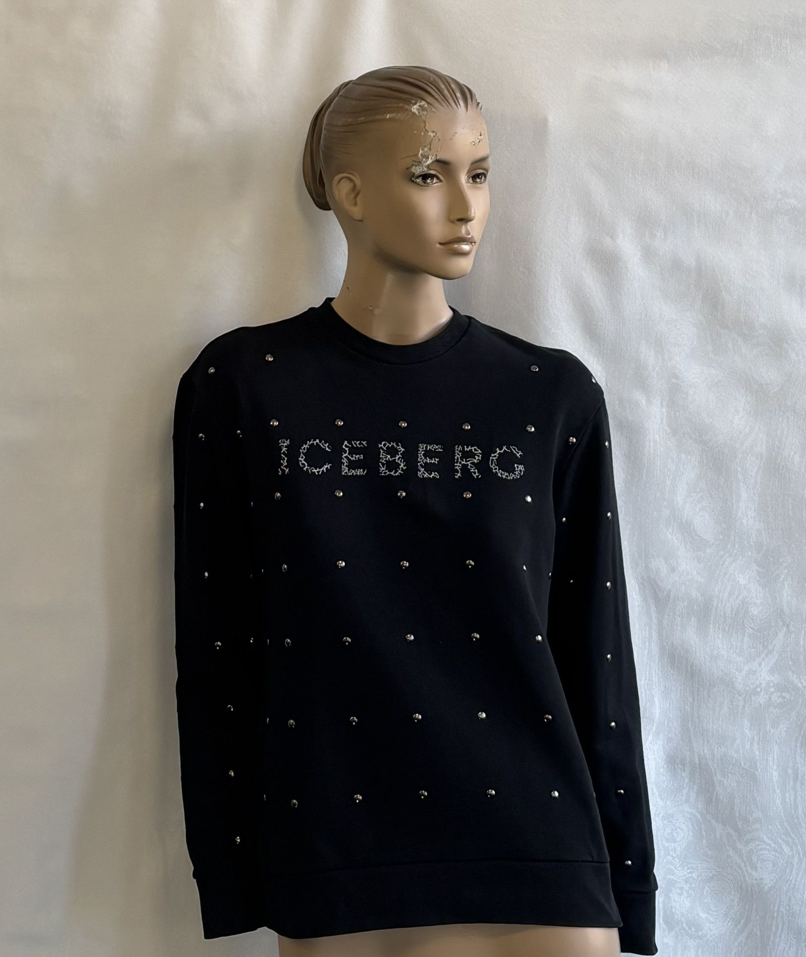 Iceberg Iceberg Black sweatshirt size S Size S / US 4 / IT 40 - 1 Thumbnail