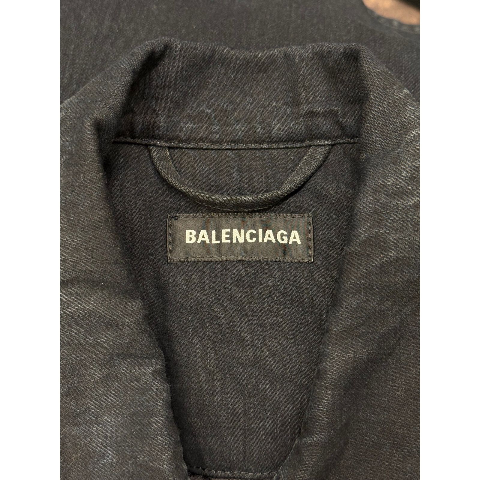 Balenciaga A/W2019 Balenciaga by Demna padded biker denim jacket Size US M / EU 48-50 / 2 - 7 Thumbnail