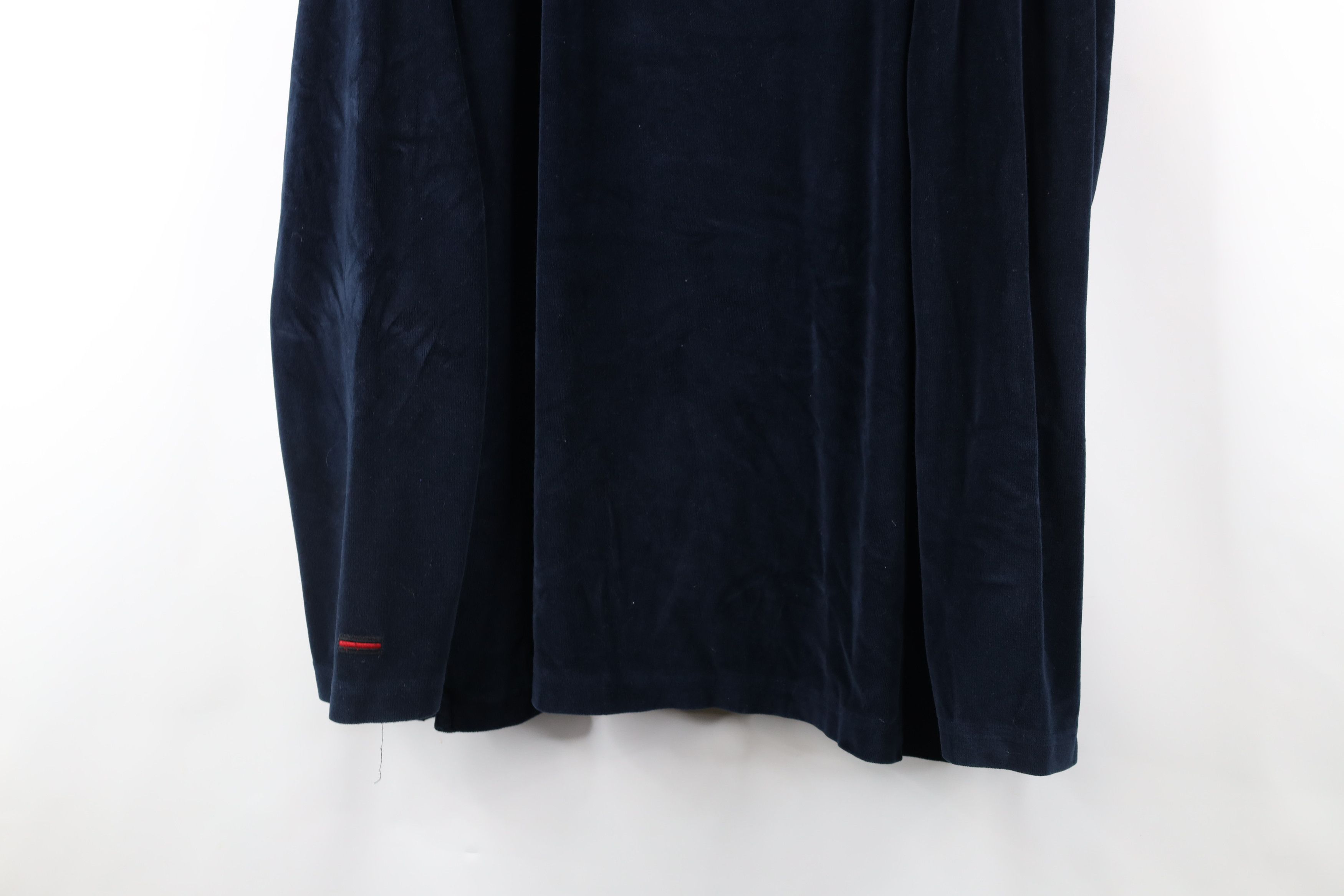 Fubu × Vintage Vintage 90s FUBU Out Script Velour Long Sleeve Polo Shirt Size US XXL / EU 58 / 5 - 3 Thumbnail