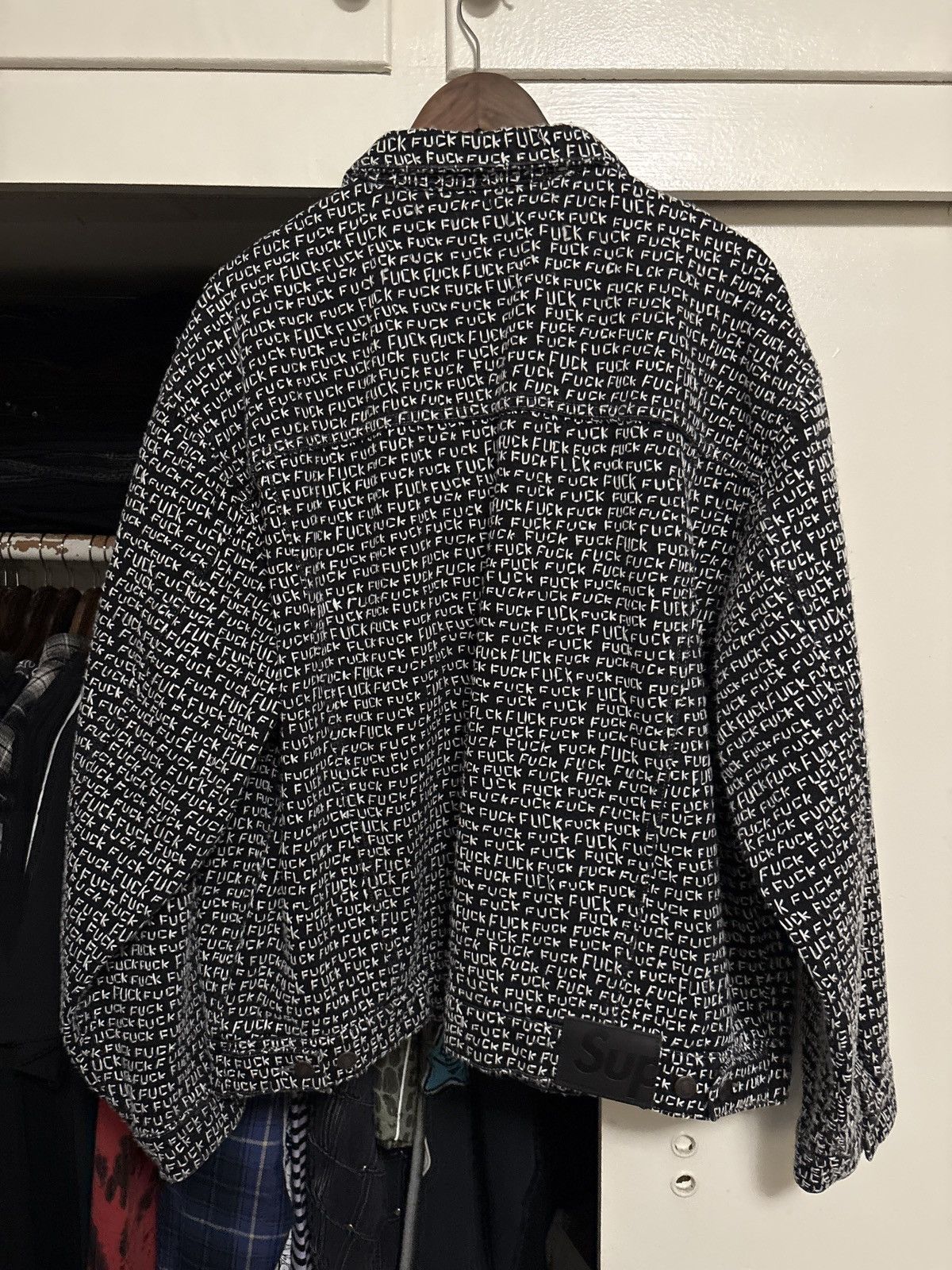 Supreme Supreme fuck stitch denim jacket Size US XL / EU 56 / 4 - 4 Thumbnail