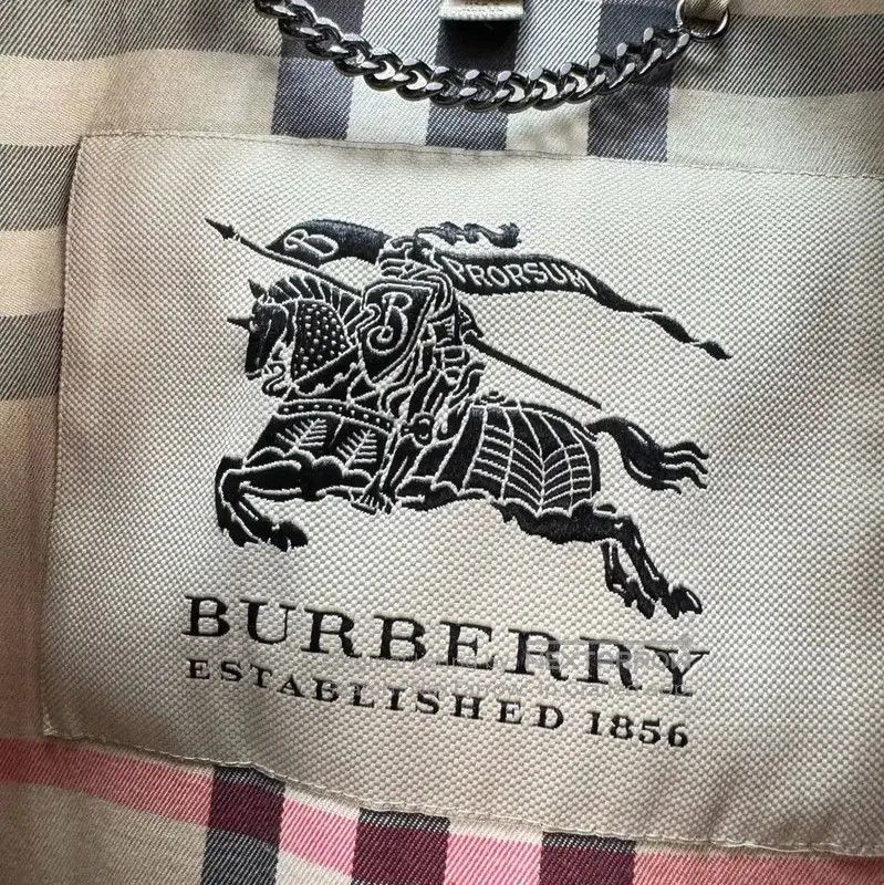 Burberry Burberry Khaki Cotton Double-Breasted Trench Coat. Size M / US 6-8 / IT 42-44 - 6 Thumbnail