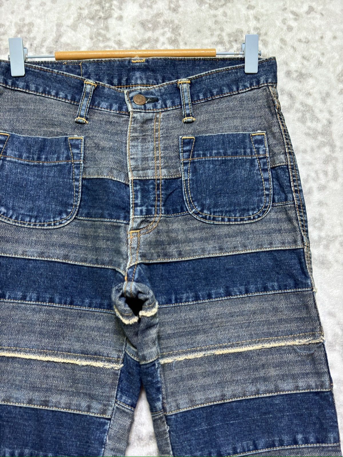 Hysteric Glamour Vintage 2000s Hysteric Glamour Flare “Hagi” Kinky Denim Size US 28 / EU 44 - 5 Thumbnail