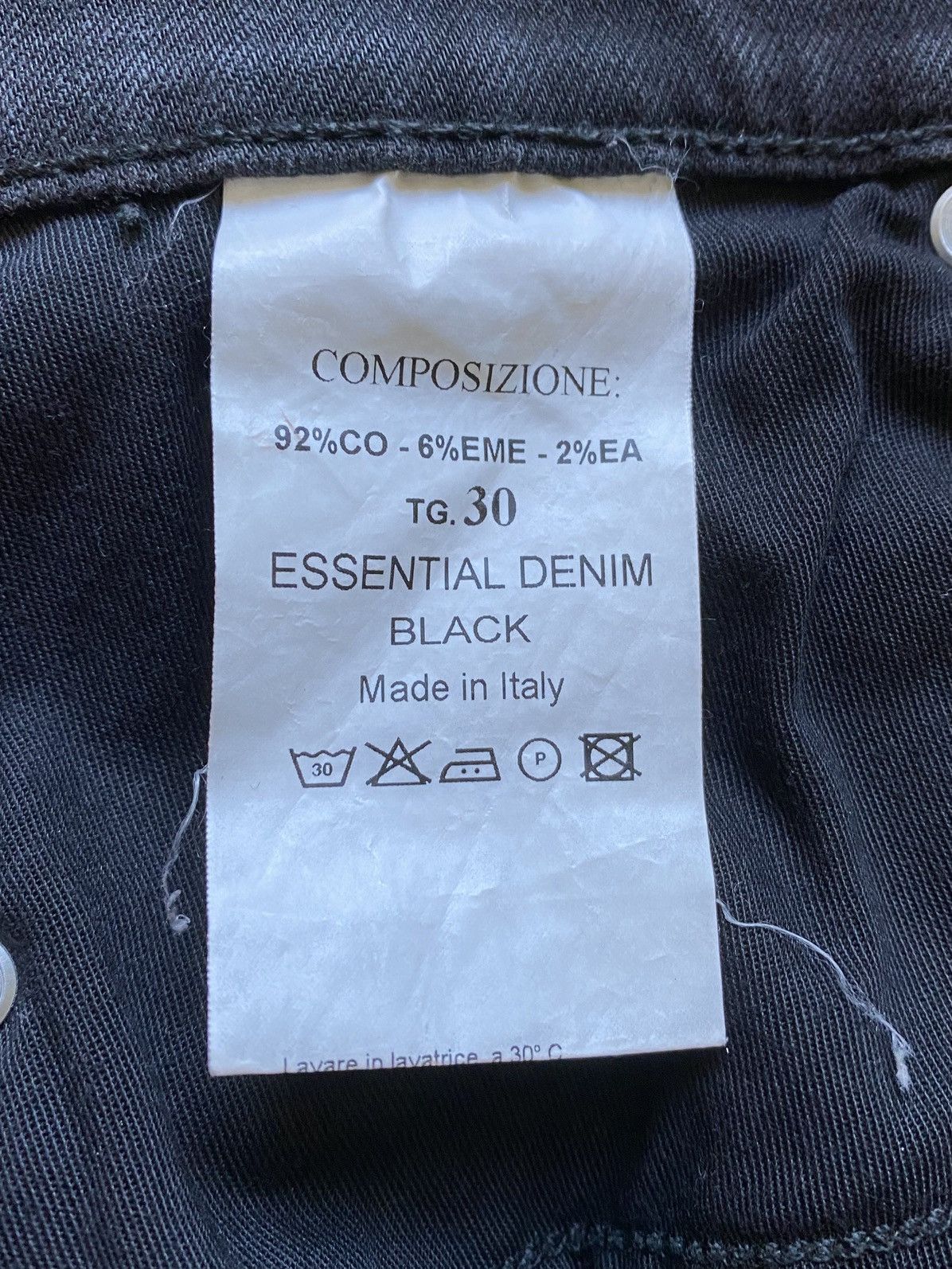 Represent Clo. Represent Clothing SS19 Size 30 Black Skinny Jeans Size US 30 / EU 46 - 6 Thumbnail