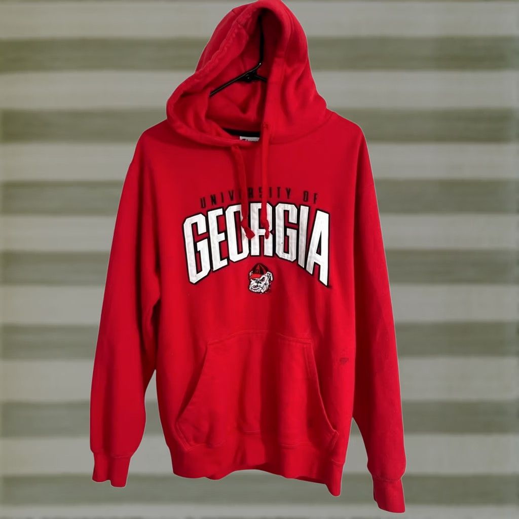 Champion Champion Georgia Bulldogs Hoodie Red Men M Pullover Utah? Size US M / EU 48-50 / 2 - 1 Thumbnail