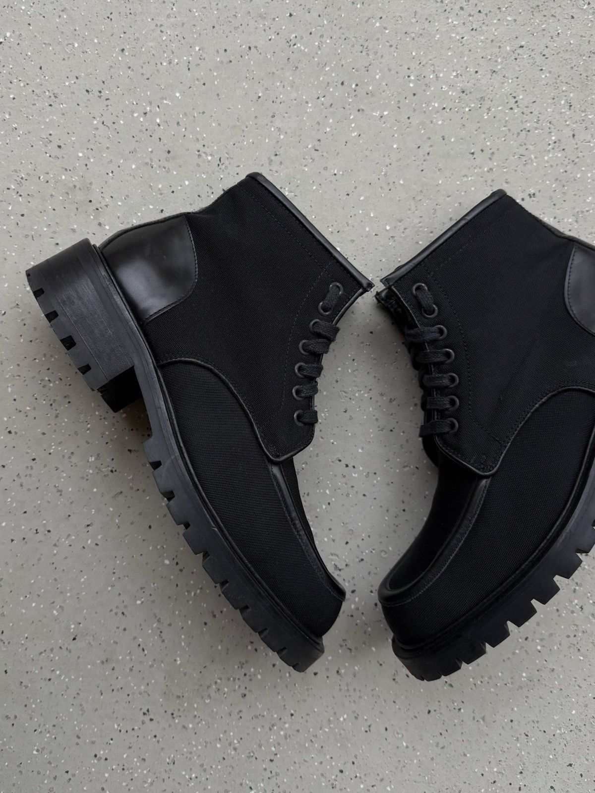 Gucci Vintage Gucci Womens Square Biker Platform Ankle Boots Size US 7 / IT 37 - 3 Thumbnail