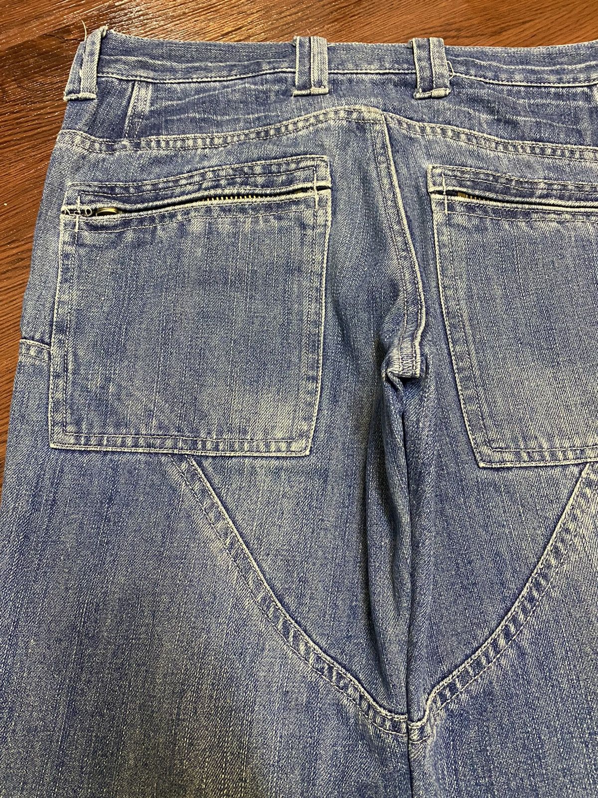 Japanese Brand Vintage Japanese Brand Bush Pants Flare Jeans Size US 31 - 11 Thumbnail