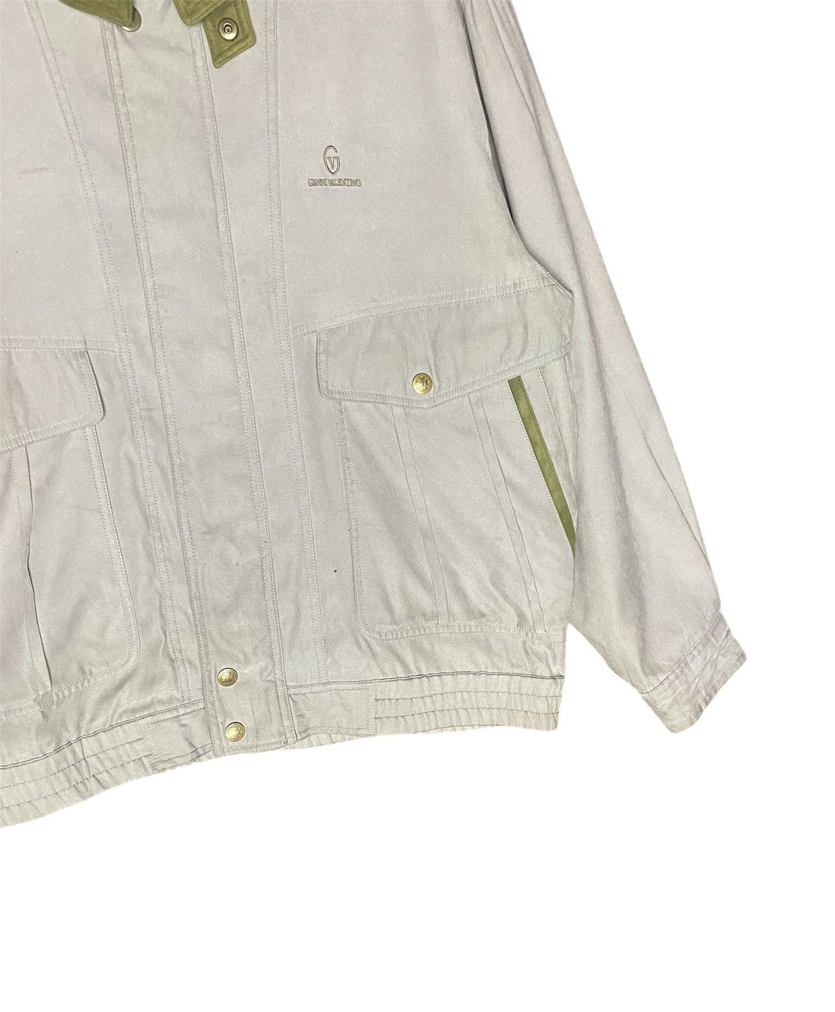 Gianni Valentino Vintage Gianni Valentino Bomber Jacket Size US L / EU 52-54 / 3 - 4 Thumbnail