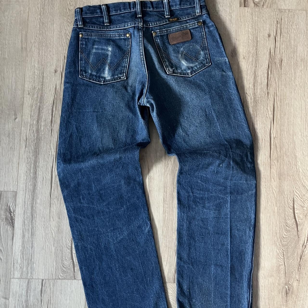 Wrangler Vintage Faded Denim Size US 30 / EU 46 - 1 Thumbnail