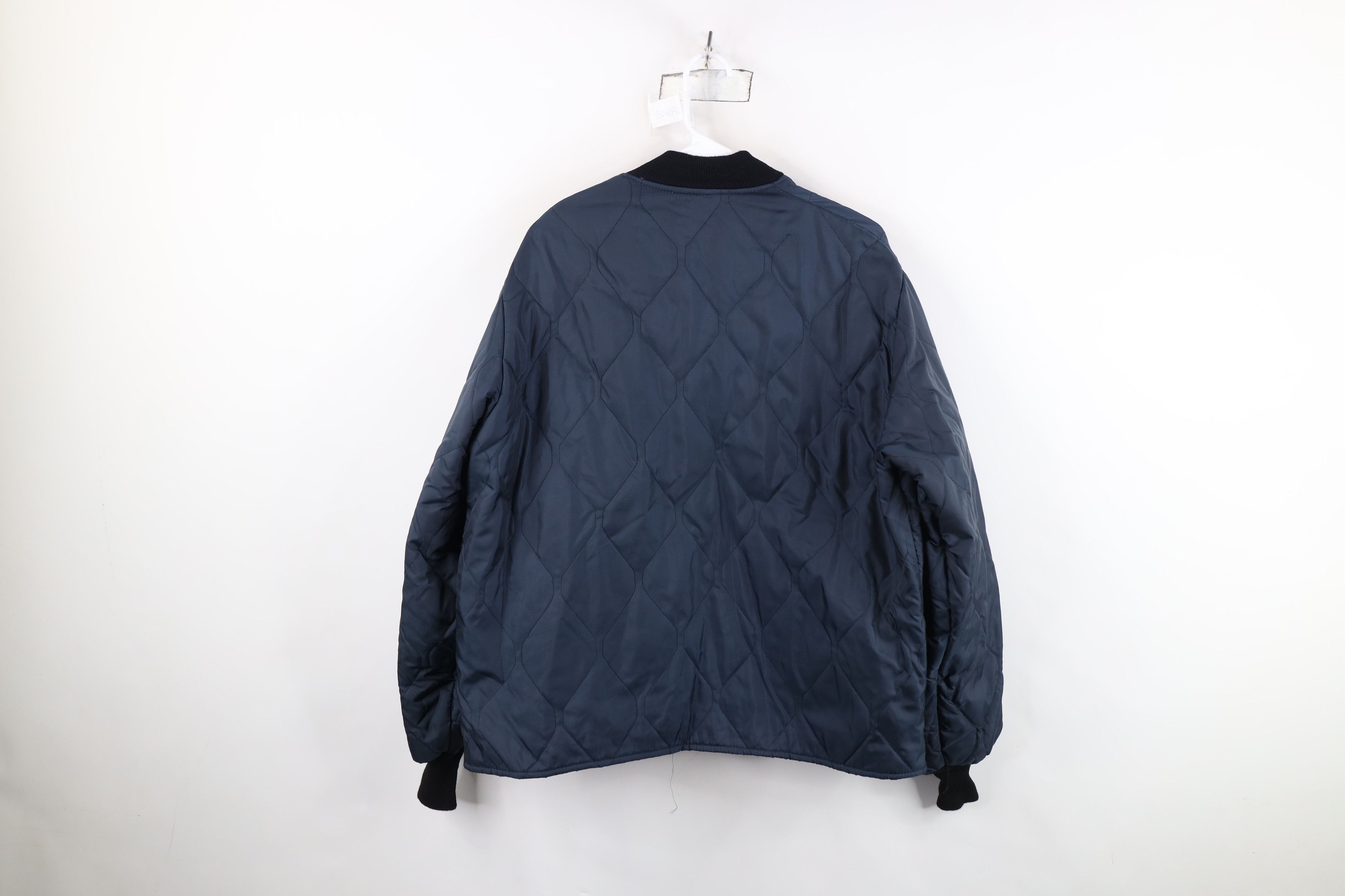Vintage Vintage 70s Streetwear Quilted Workwear Mechanic Jacket USA Size US XL / EU 56 / 4 - 13 Thumbnail