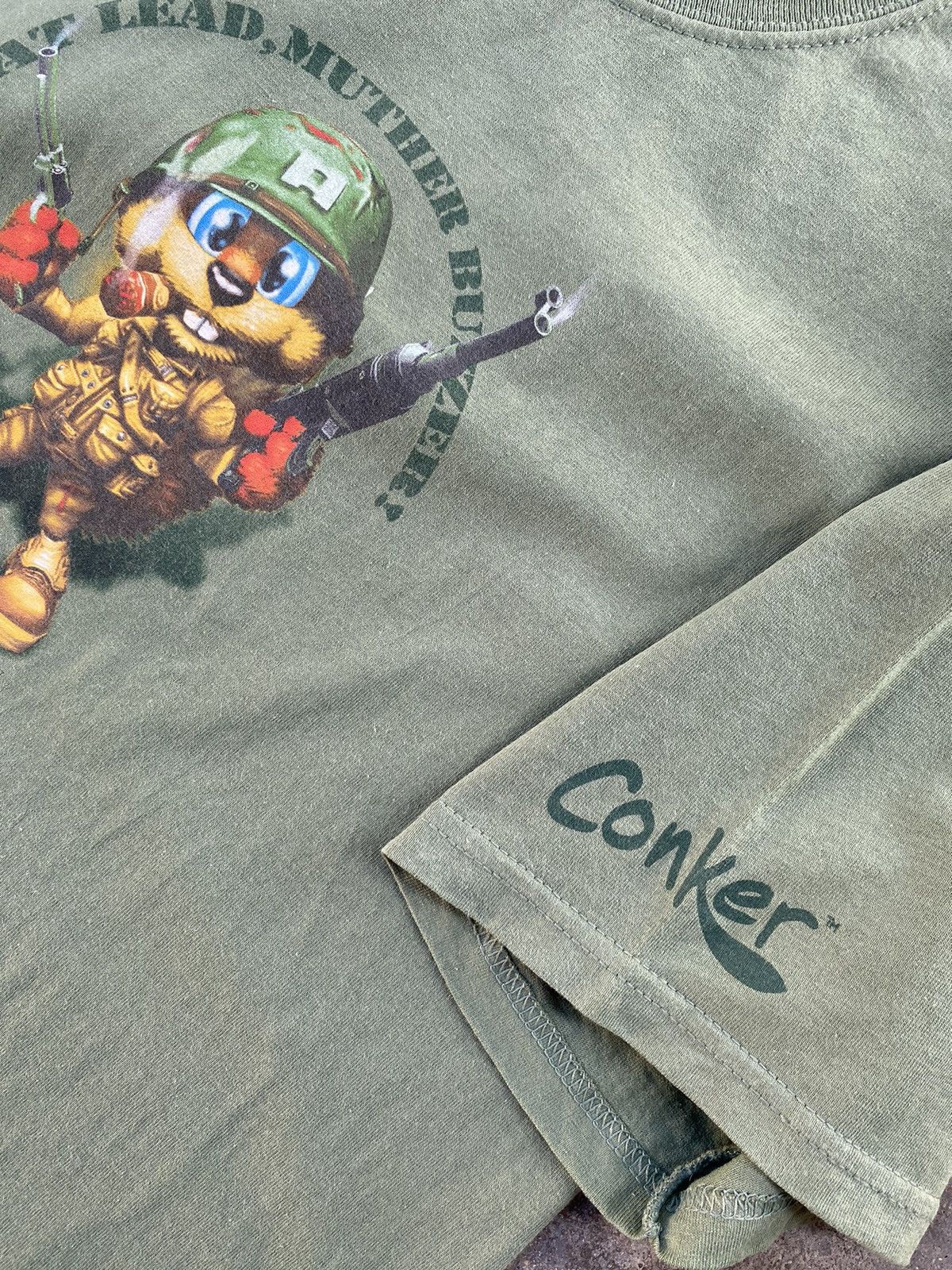 Vintage Sick🔥Rare Vintage Conkers Live & Reloaded Xbox Games Tees Size US L / EU 52-54 / 3 - 9 Thumbnail
