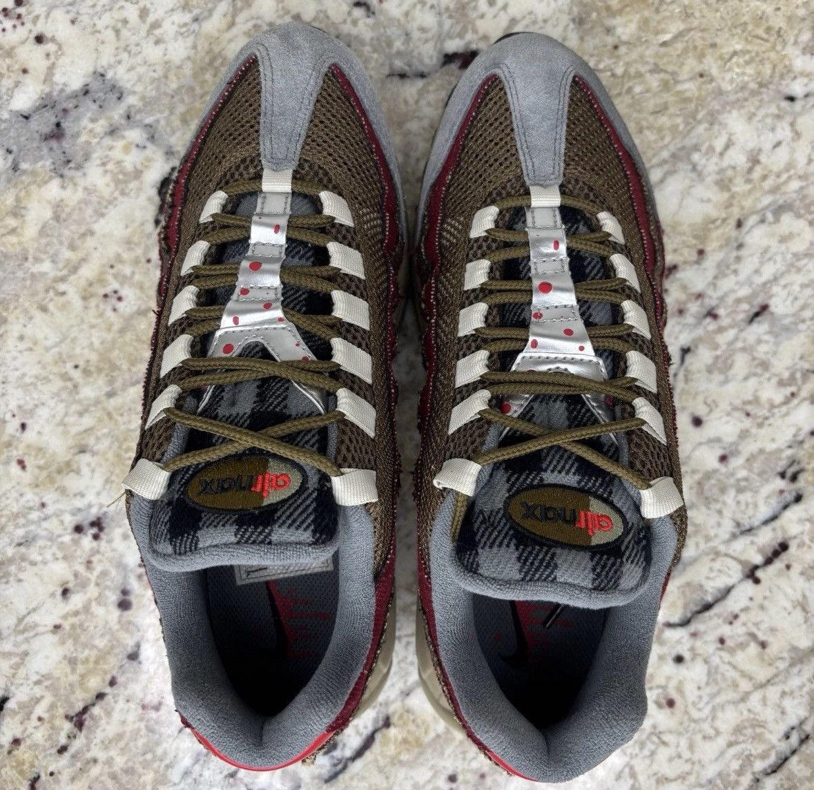 Nike Size 8.5-Nike Air Max 95 Freddy Krueger LIGHTLY WORN NO BOX Size US 8.5 / EU 41-42 - 5 Thumbnail