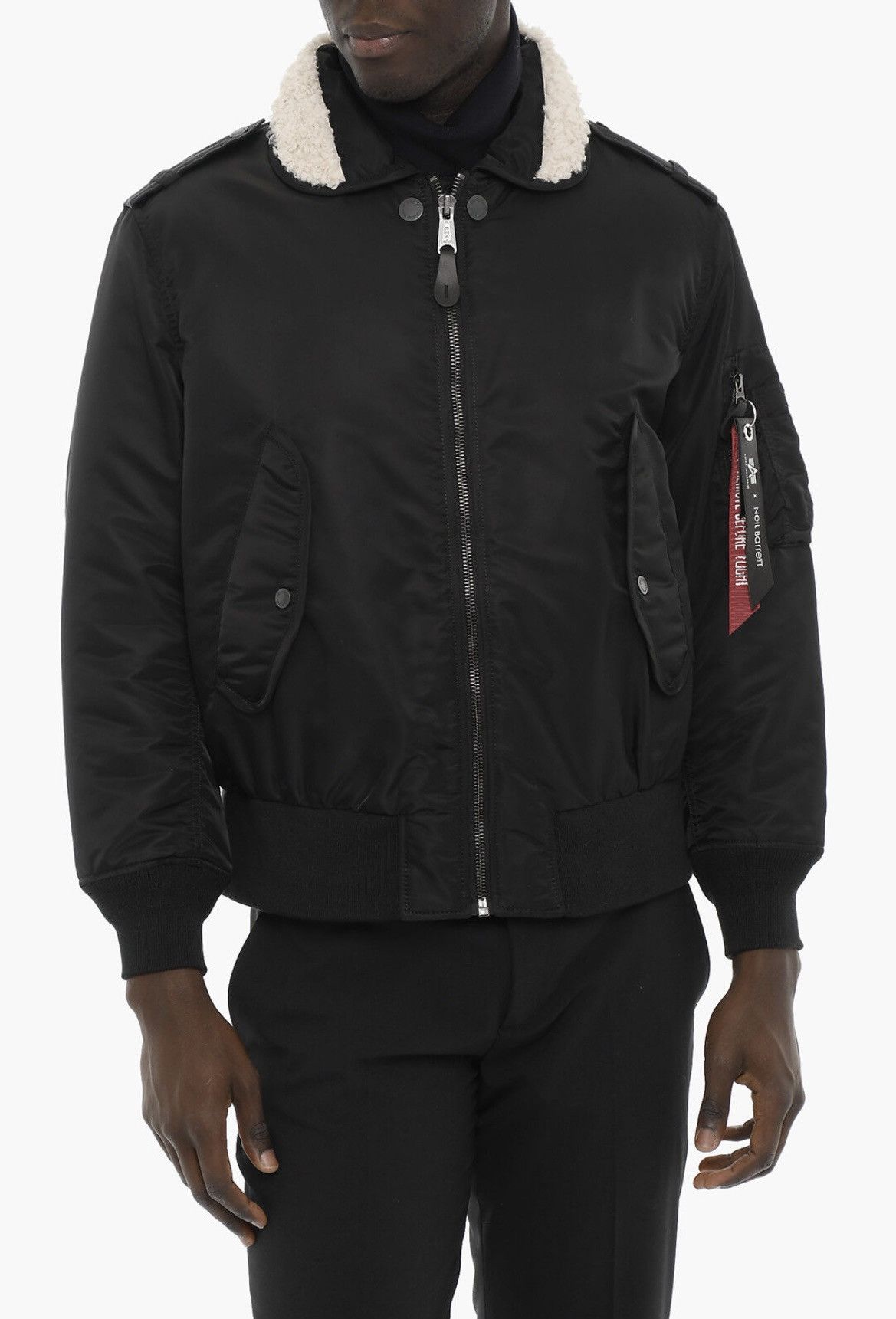 Neil Barrett Alpha Industries x Neil Barrett Bomber Parka Size US L / EU 52-54 / 3 - 5 Thumbnail