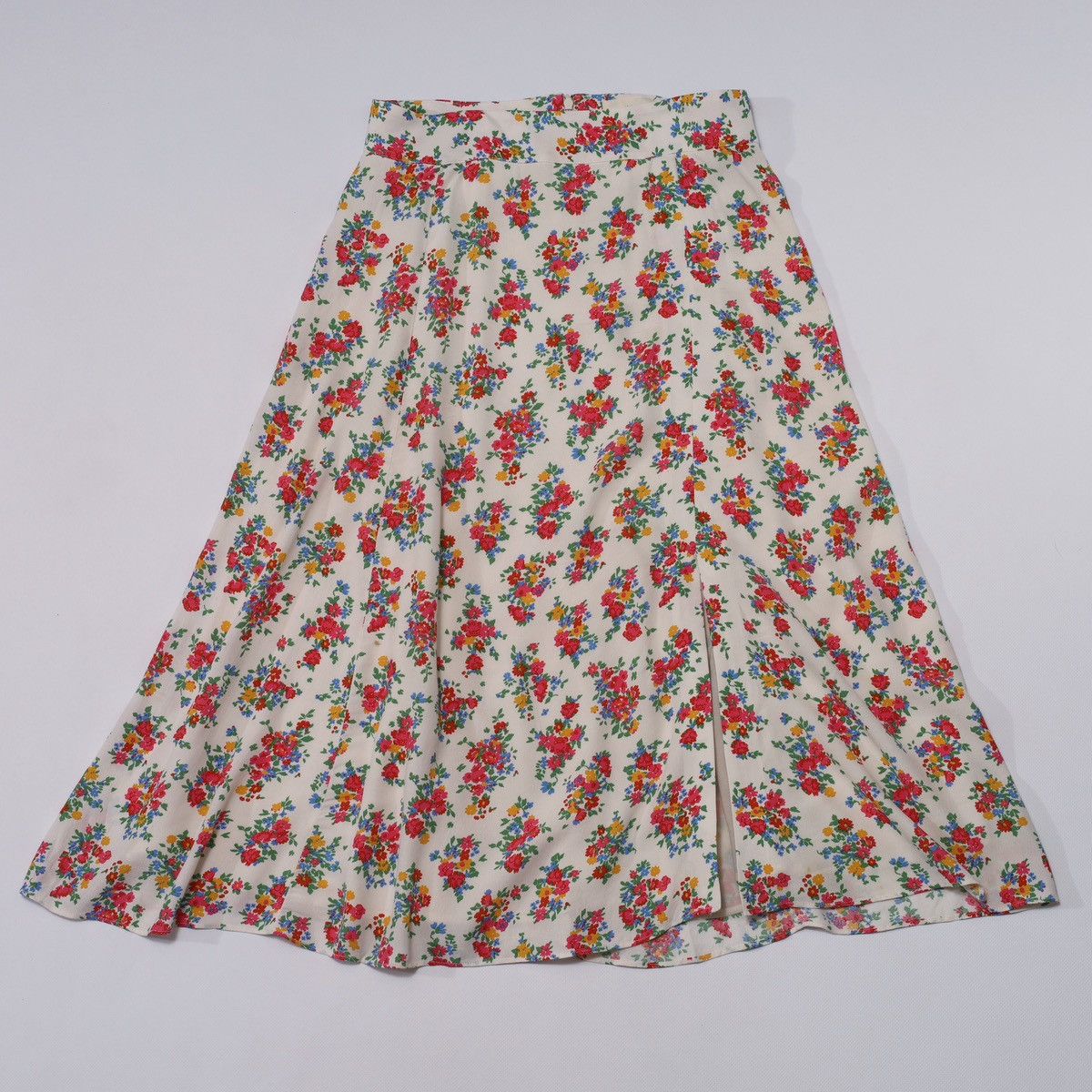 Sezane Sezane Viscose Skirt Printed Flowers Floral Size 26" / US 2 / IT 38 - 5 Thumbnail