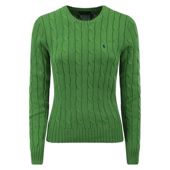 Polo Ralph Lauren POLO RALPH LAUREN Women Sweater 211891640 GREEN Size M / US 6-8 / IT 42-44 - 1 Thumbnail
