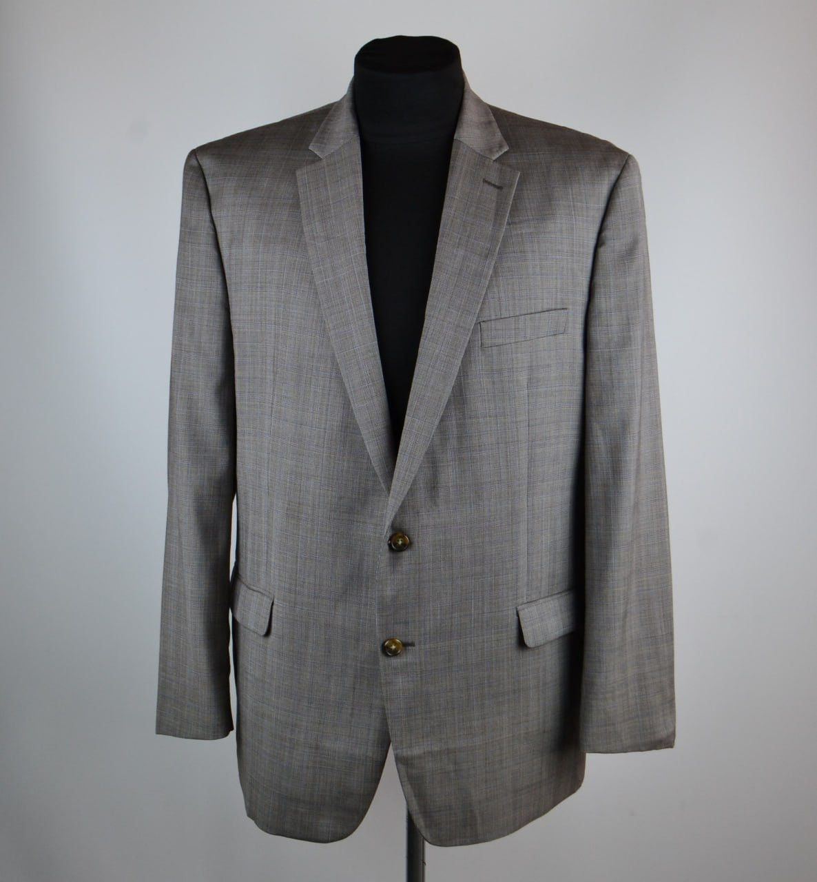 Polo Ralph Lauren Lauren Ralph Lauren Blazer Gray Two buttons Size 46 L Size 46L - 1 Thumbnail