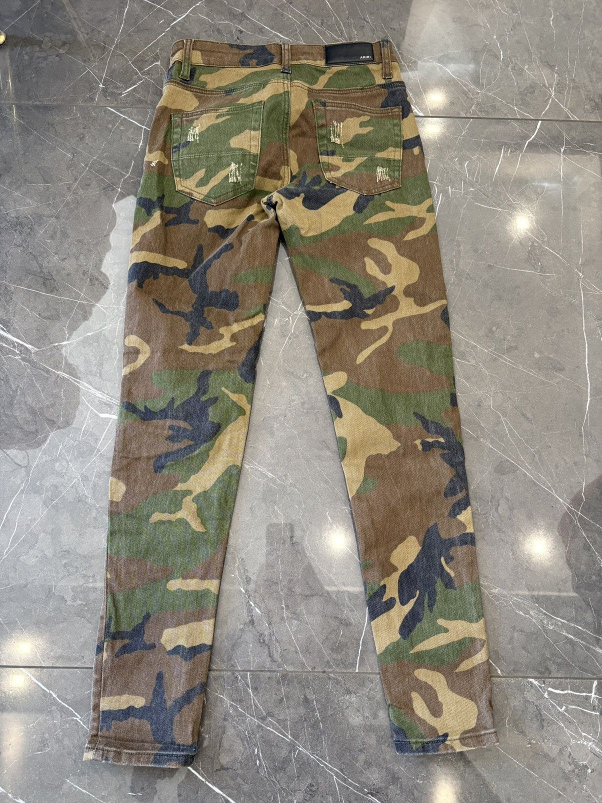 Amiri Amiri Art Patch Bandana Camo Jeans Size 28 Moto Size US 28 / EU 44 - 7 Thumbnail